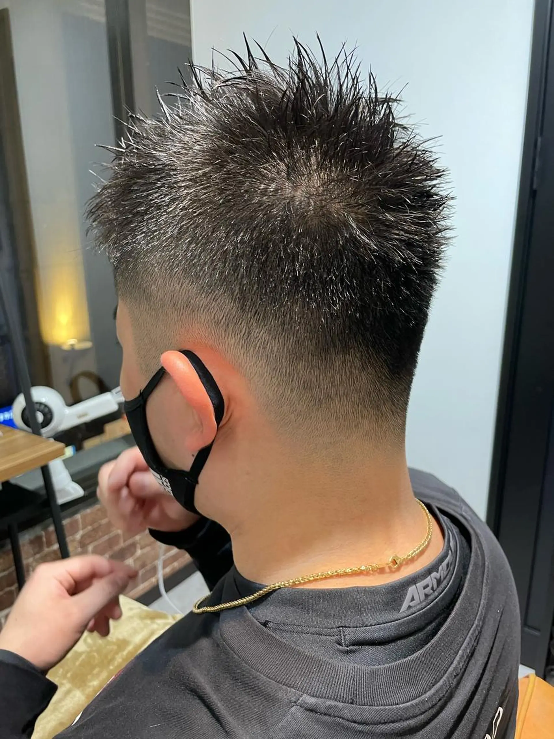 ショート メンズ フェードカット 刈り上げ カット ヘッドスパ share salon 「JAM」吉祥寺所属・ショート/酸スト/ 髪質改善/小林のヘアスタイル