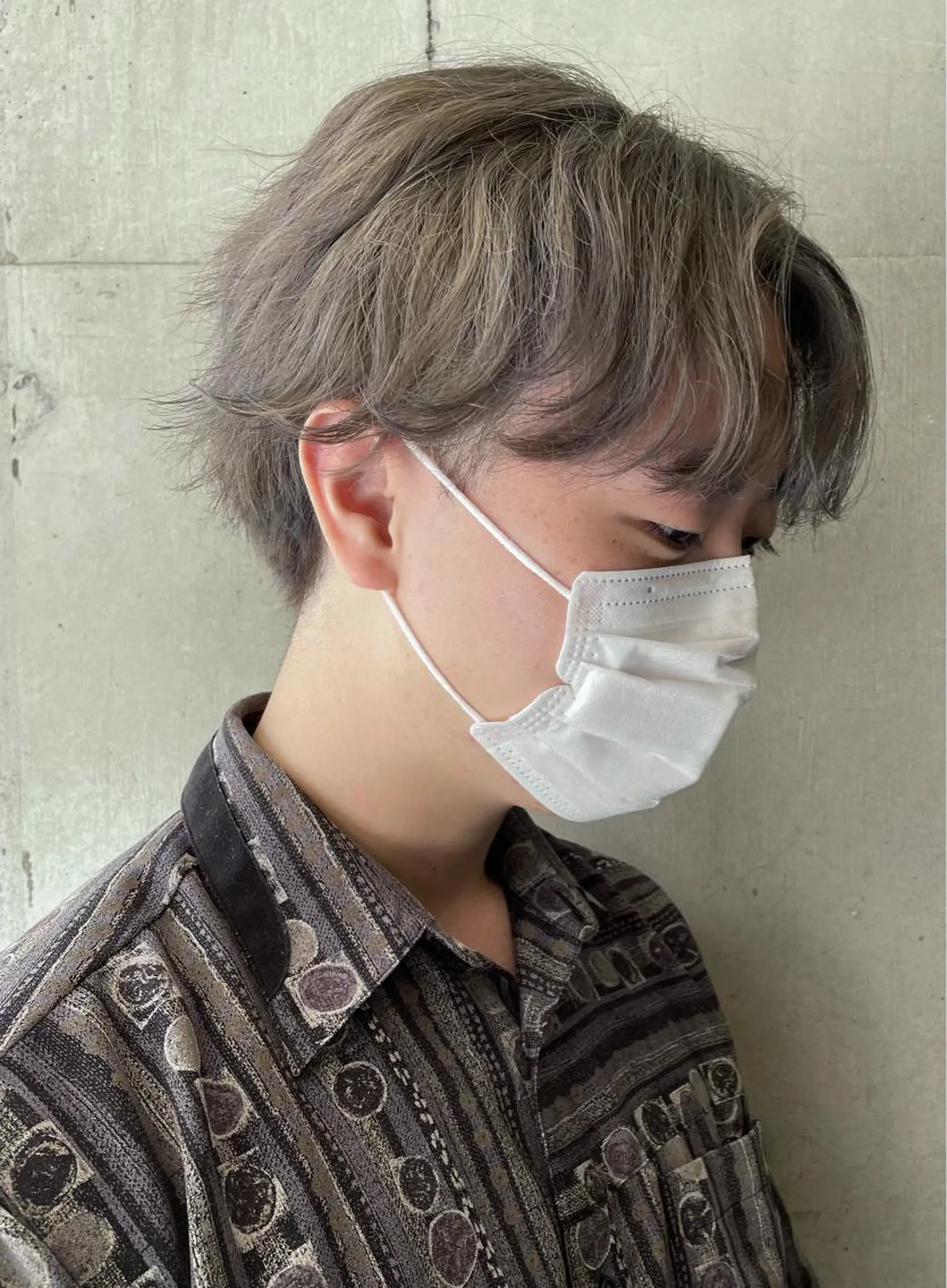 カラー メンズ モモ 🍑のマツエク・マツパデザイン