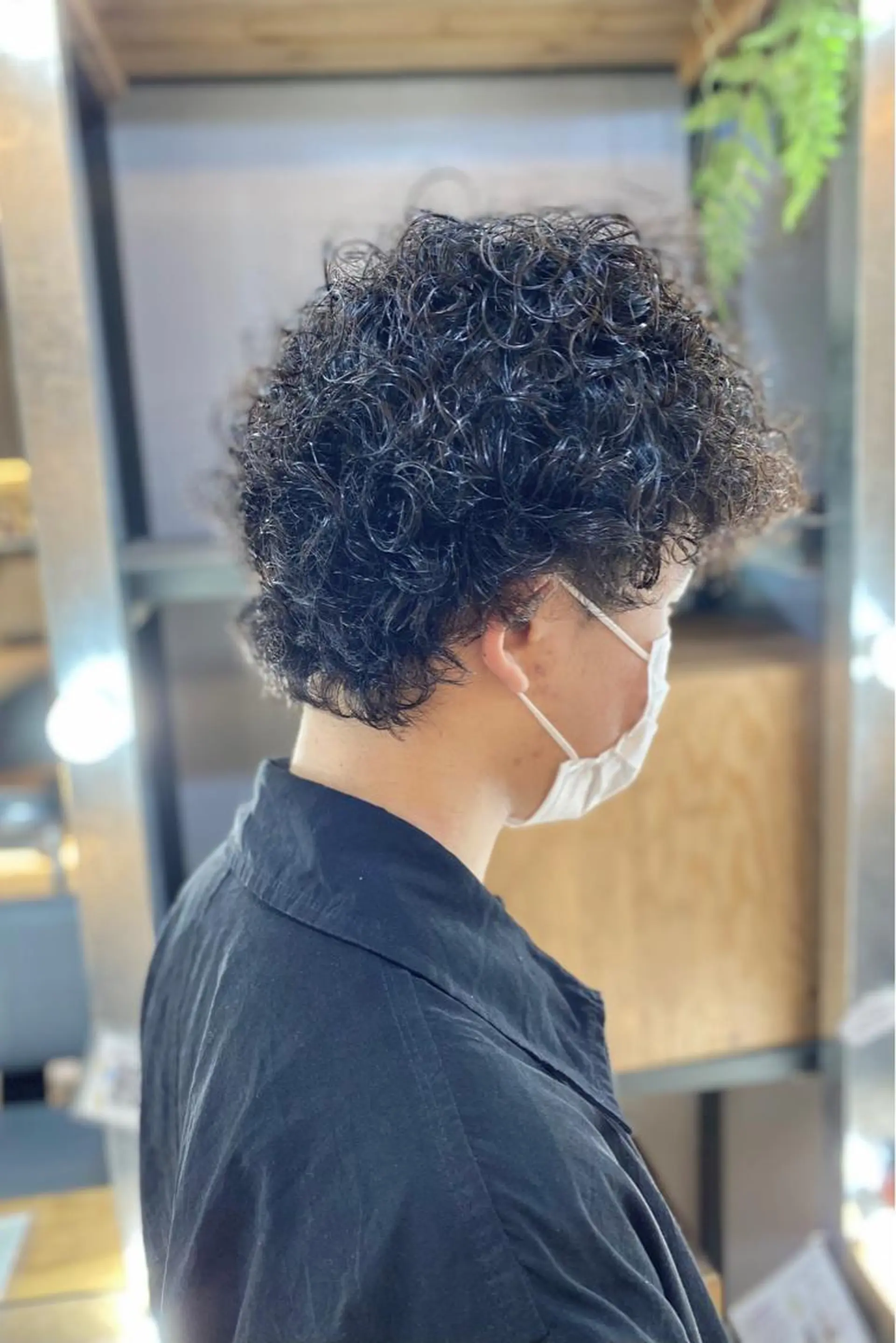 パーマ メンズ 菊地 紗矢のヘアスタイル