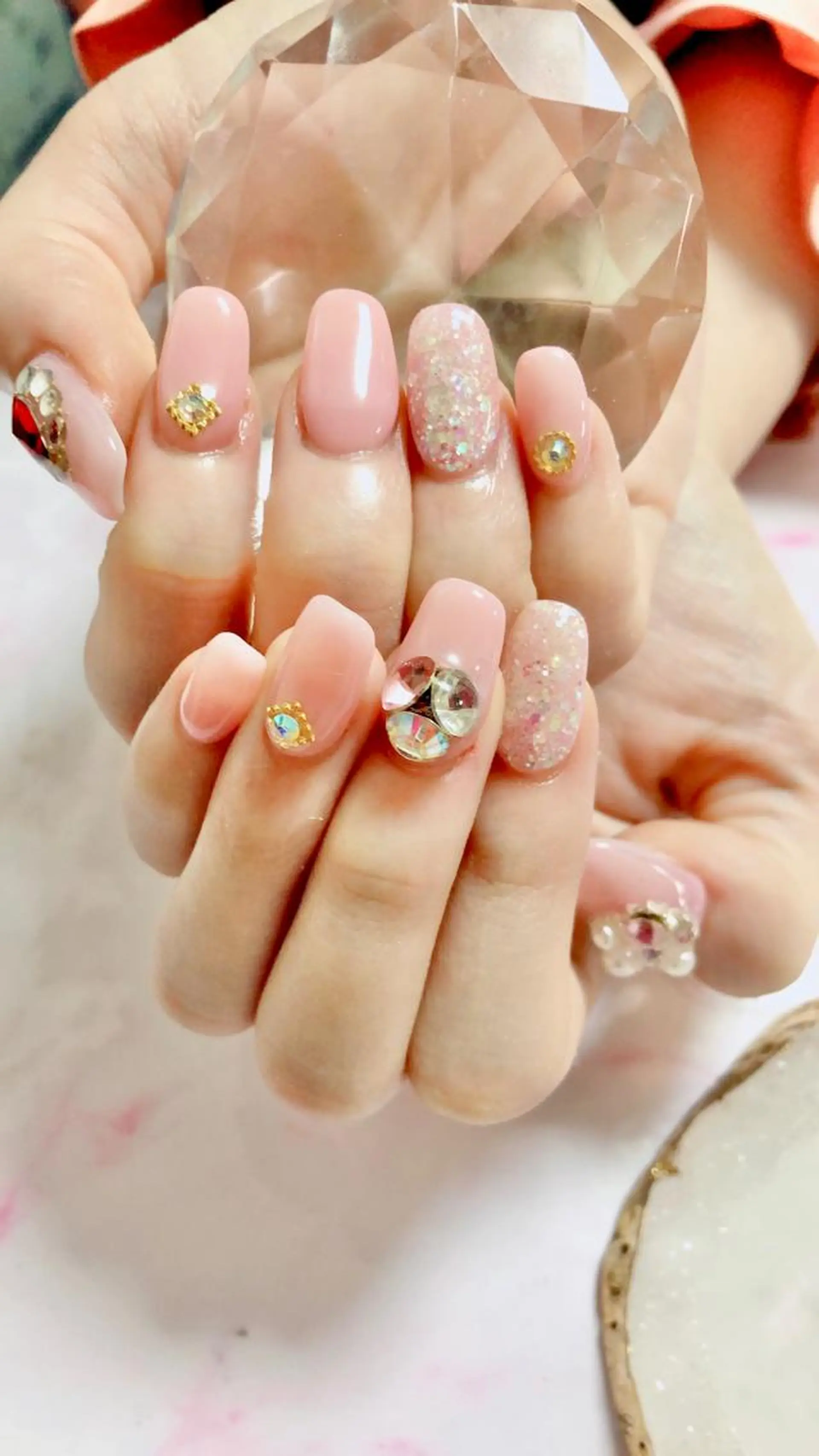 ロング カラー キッズ ネイル マツエク・マツパ ハンドネイル ハンドケア 💎ビューティサロン 湘南 RIRAN💎のネイルデザイン