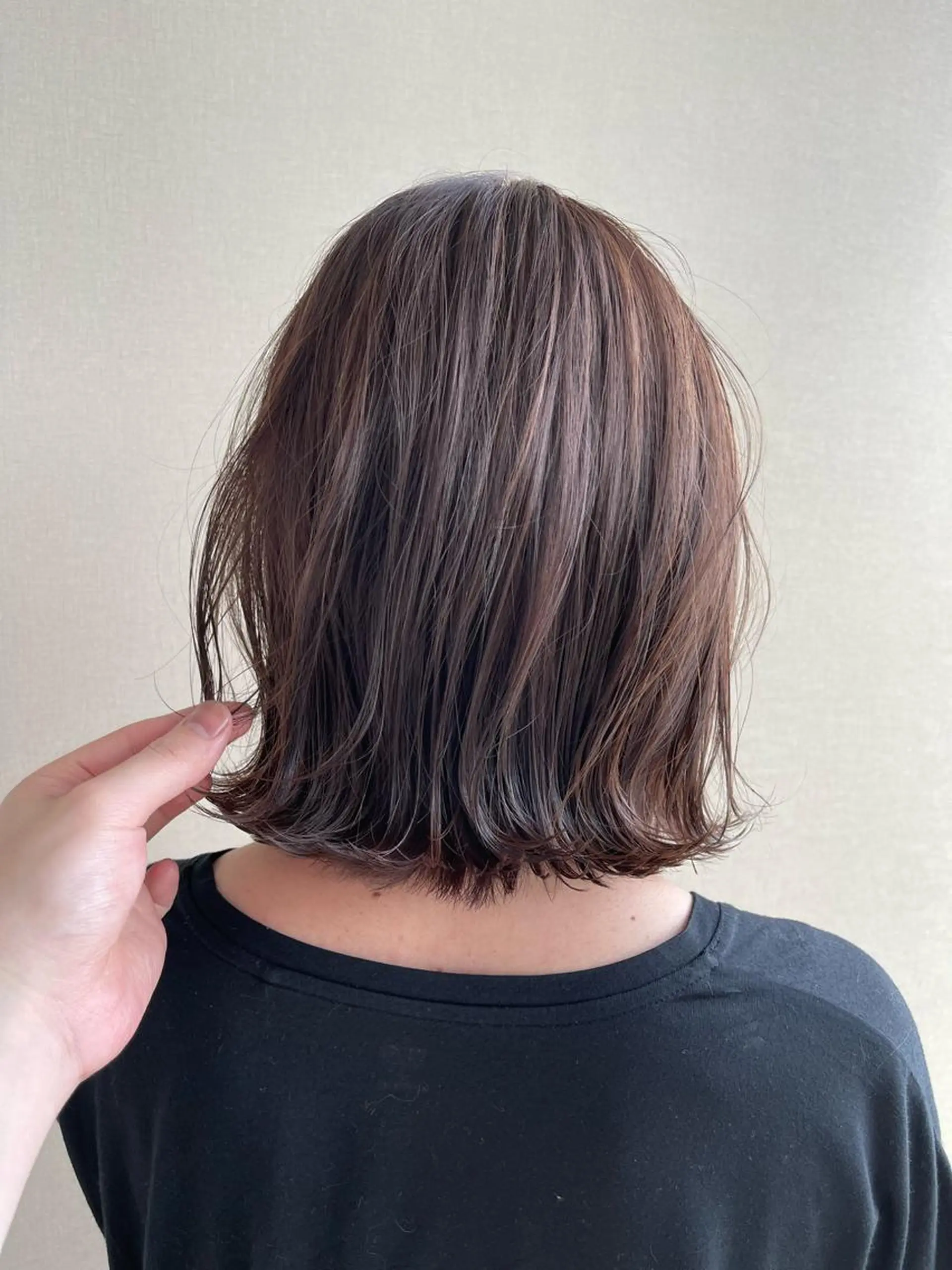 ミディアム ナチュラル＊艶＊ 蒲生四丁目＊山保美月のヘアスタイル