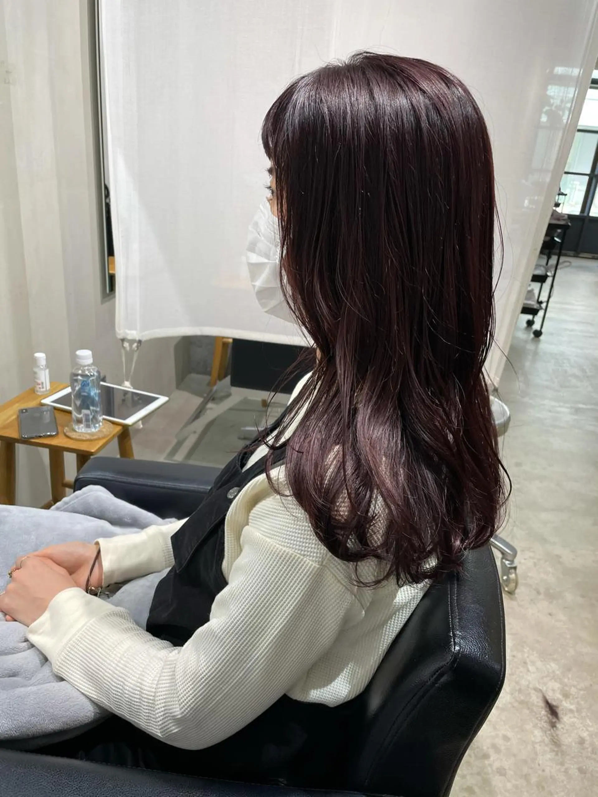ロング カラー 'ele 🦄堀内佑茉のヘアスタイル