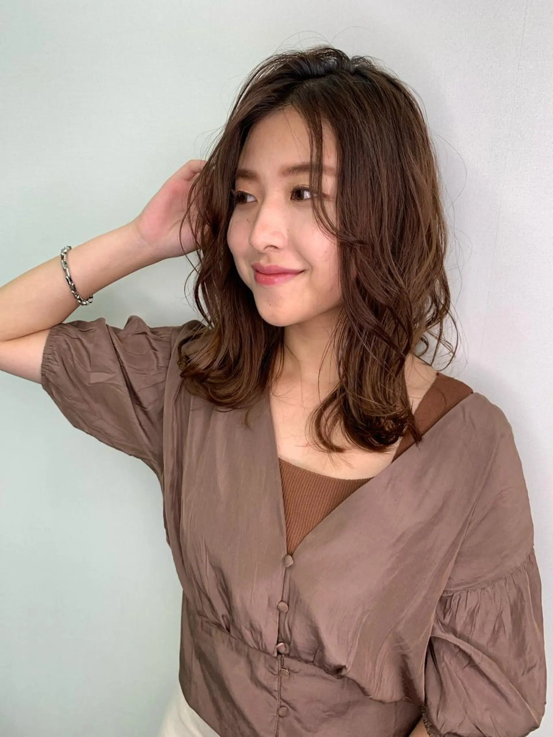 セミロング mono.所属・南茨/ヘッドスパ /カット/momoのヘアスタイル