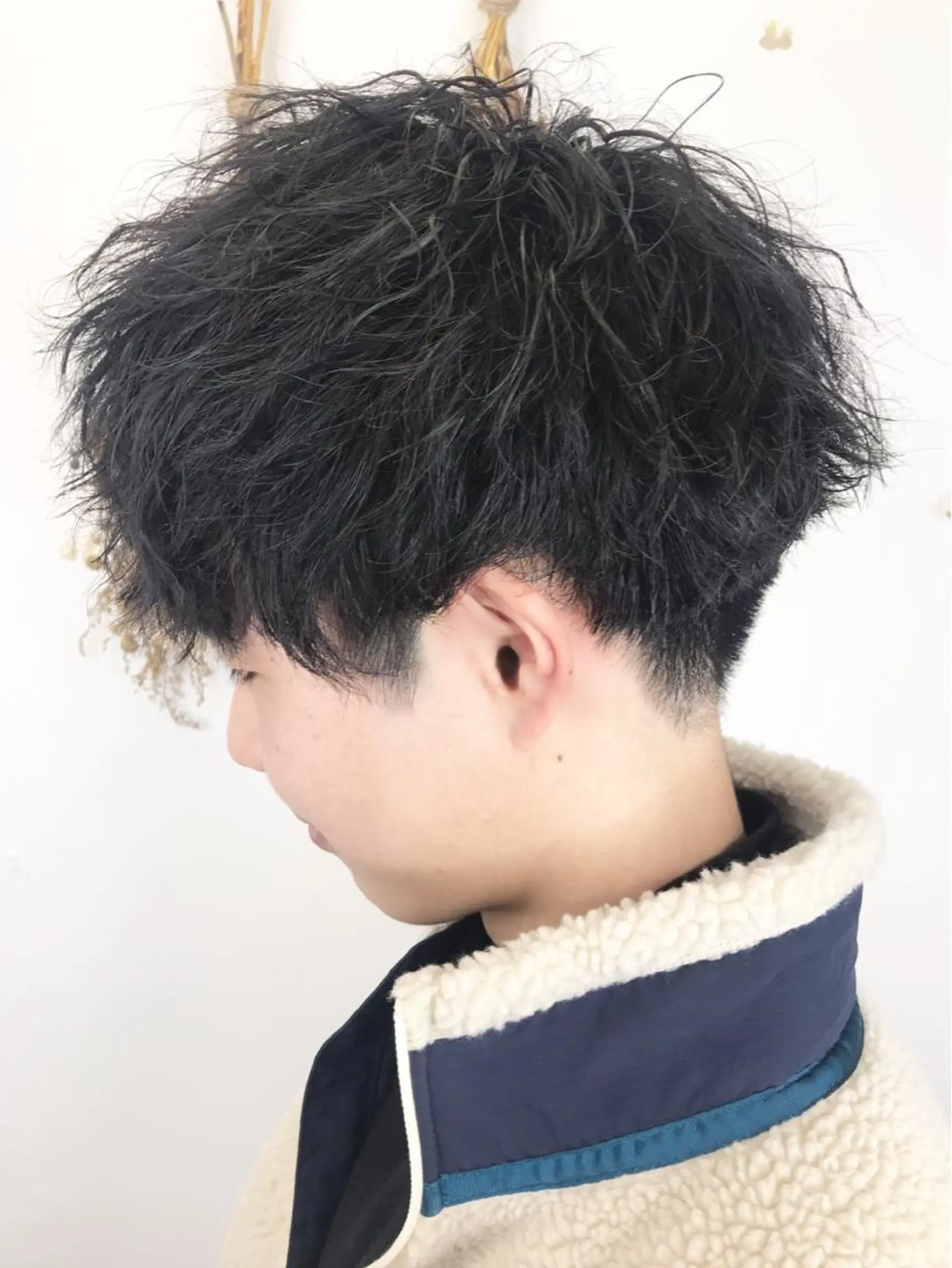 パーマ メンズ マッシュ 刈り上げ メンズサロン　アソビ元町店所属・メンズサロン アソビ元町のヘアスタイル