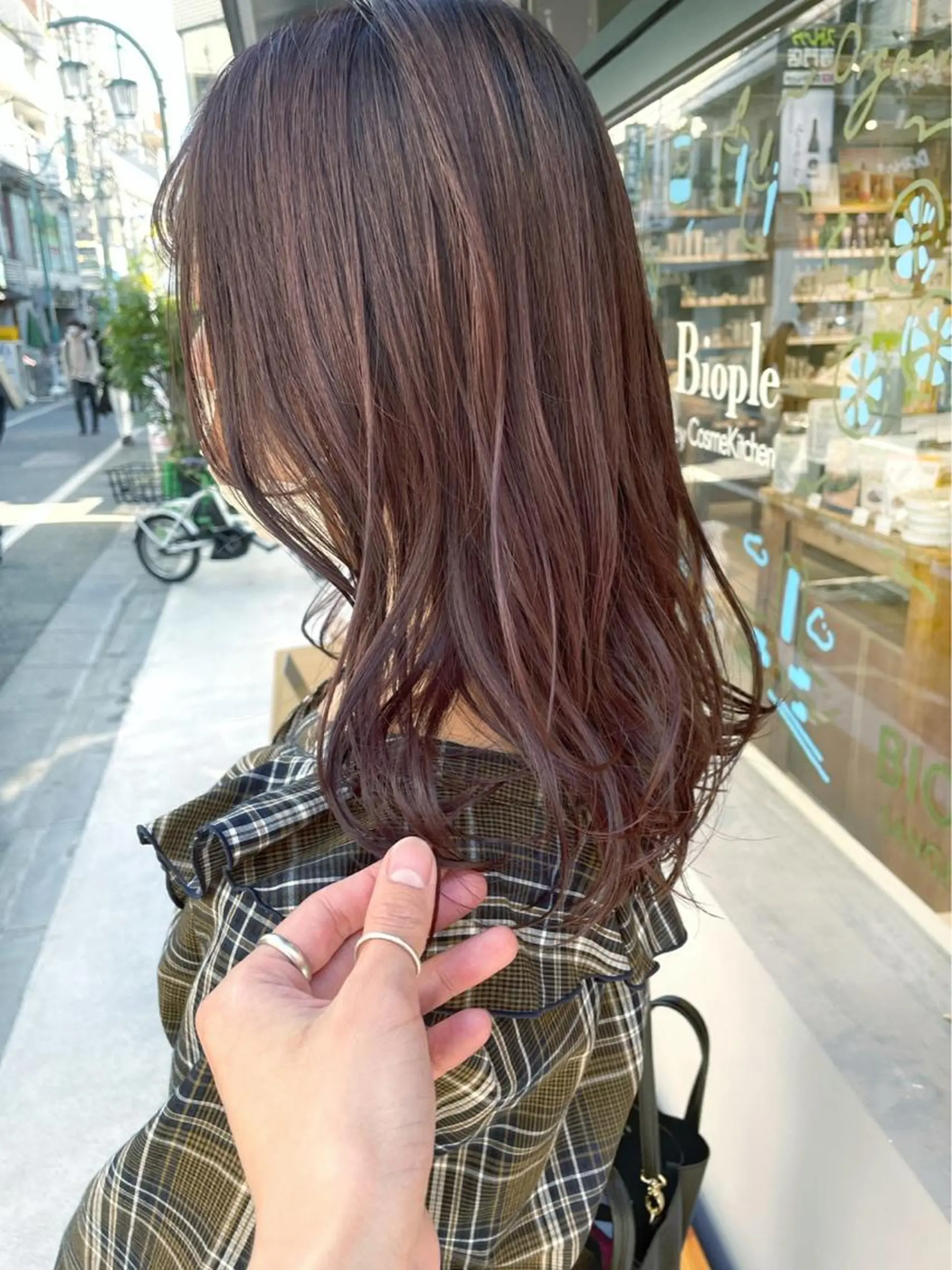 セミロング カラー カット ヘアカラー HIROKI ” stylistのヘアスタイル