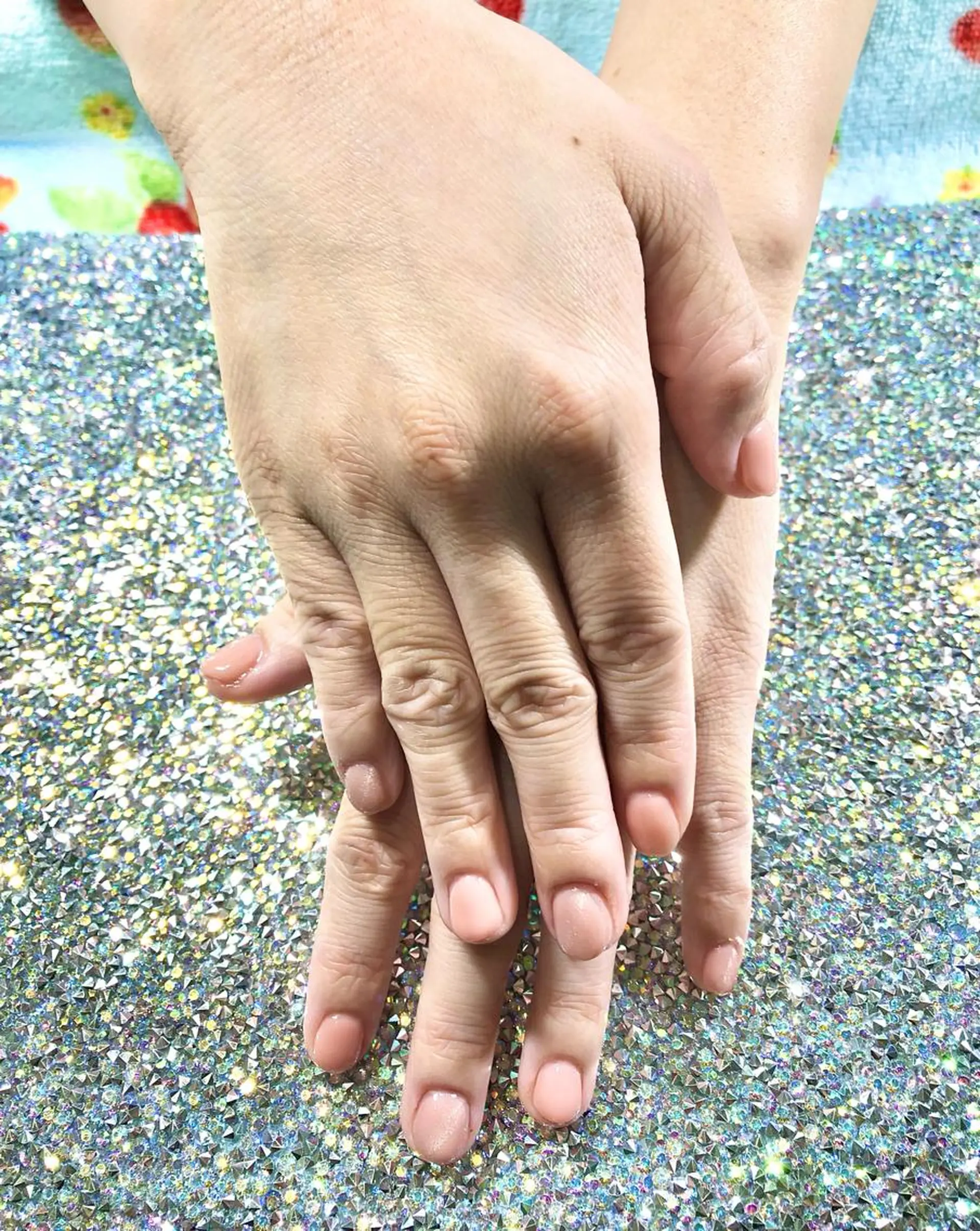 ネイル マグネットネイル ピンク シンプルネイル 春ネイル ハンドネイル Tairacchi ﾀｲﾗｯﾁのエステ・リラクイメージ