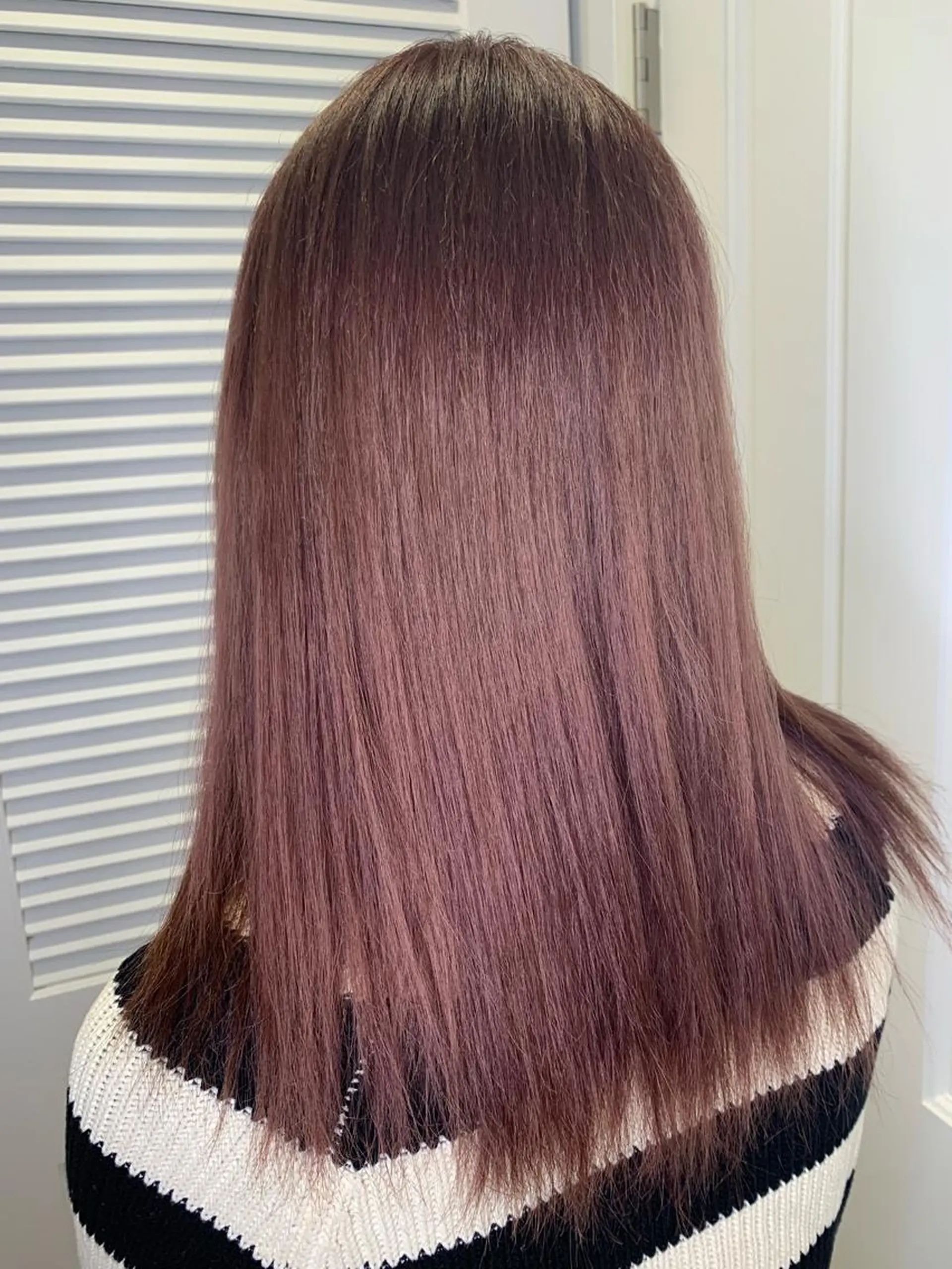 セミロング ヘアカラー トリートメント 渋谷ハイトーン/ デザインカラー阿部のヘアスタイル