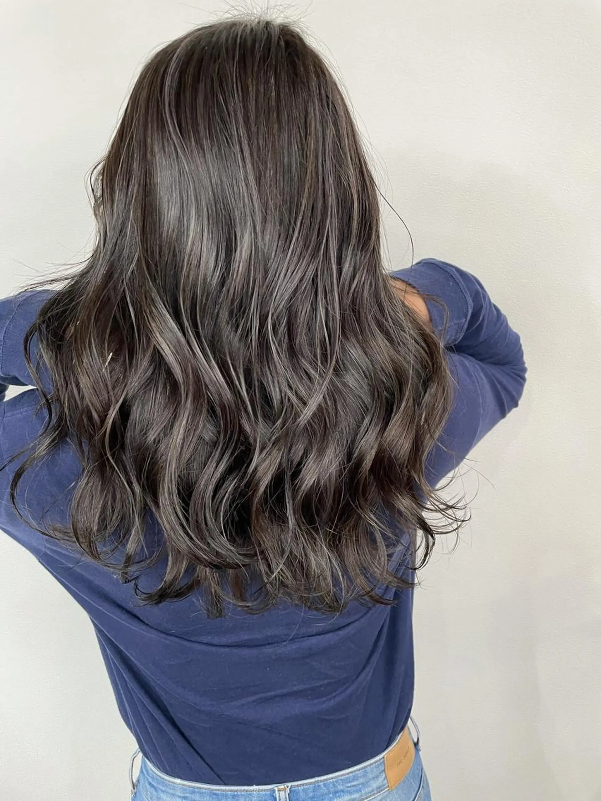 セミロング カラー ハイライトカラー ハイライト ハイライト/髪質改善 ans/黒木 和大のヘアスタイル