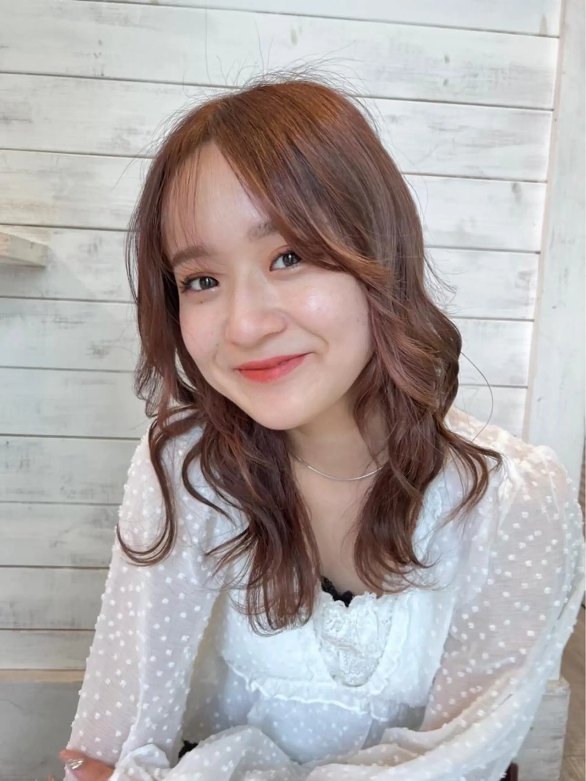 ロング カット 青田 明日海のヘアスタイル