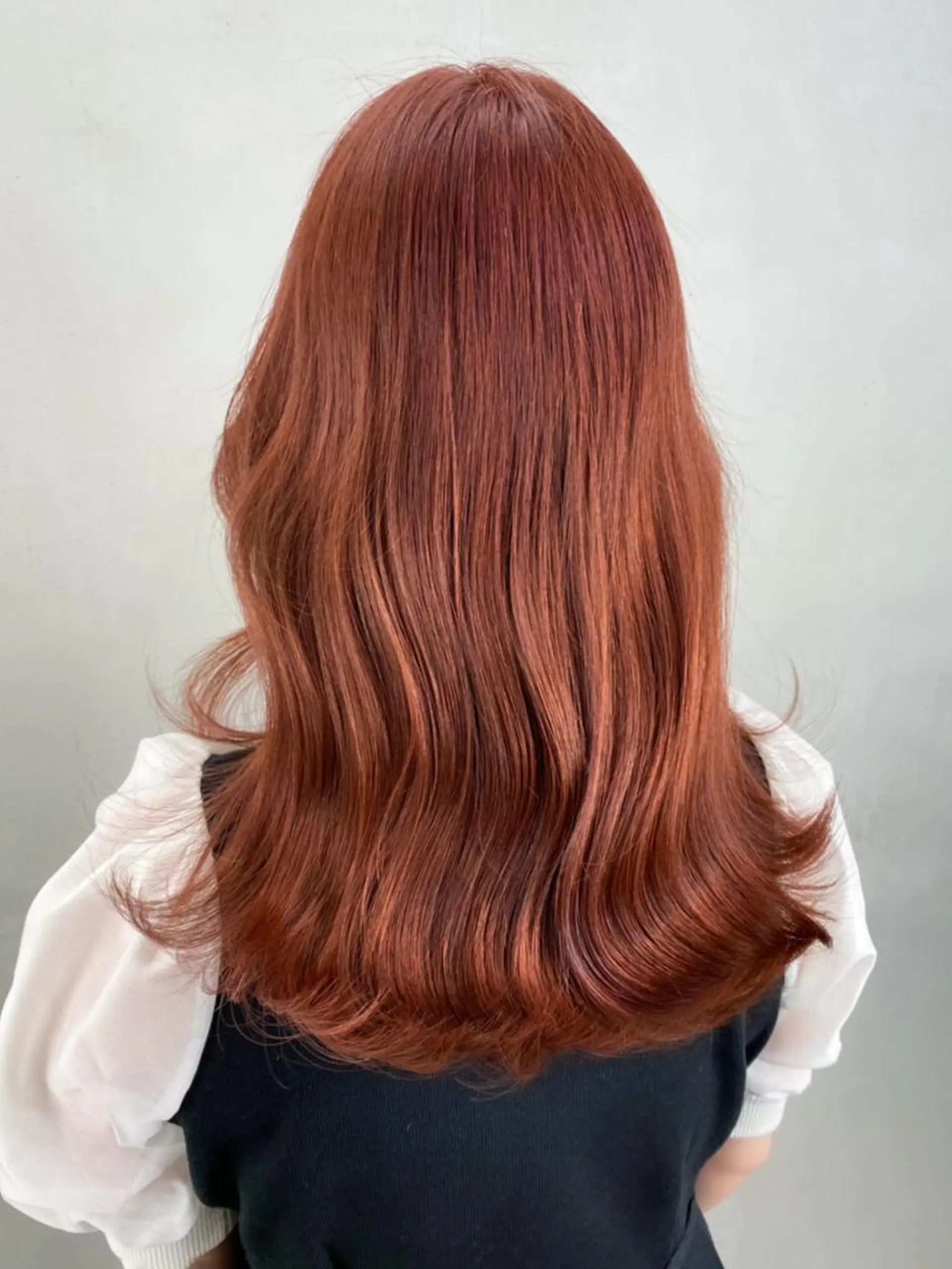 セミロング パーマ カラー ヘアアレンジ ベージュカラー ダブルカラー ピンクカラー ピンクベージュ ITbyALBUM 八王子店のヘアスタイル