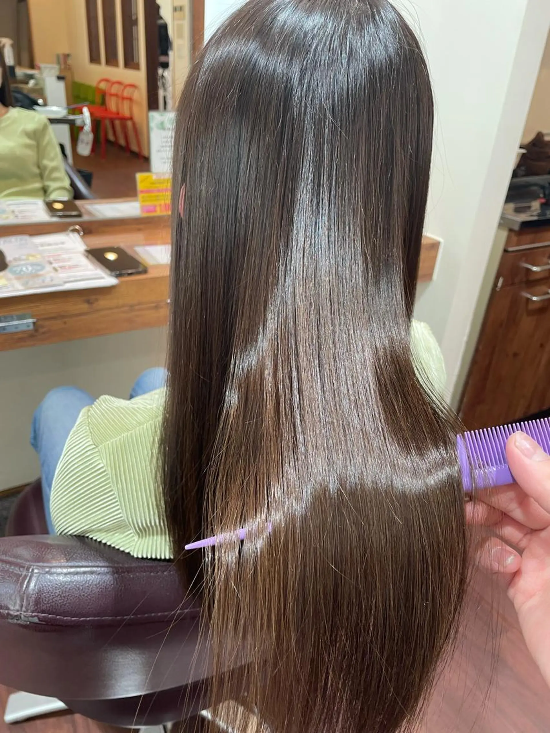 セミロング 髪質改善 トリートメント solv.【ソルヴ】所属・藤田一輝 【美髪職人】のヘアスタイル