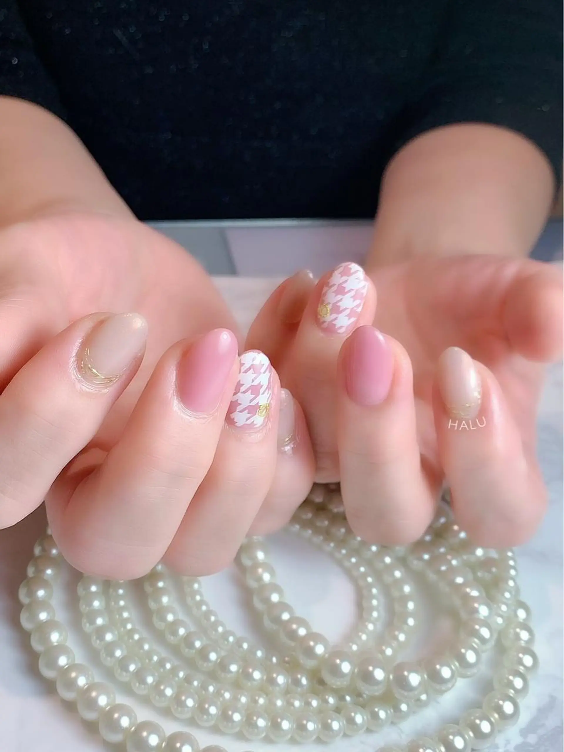 ネイル ピンク HALU ハルのネイルデザイン