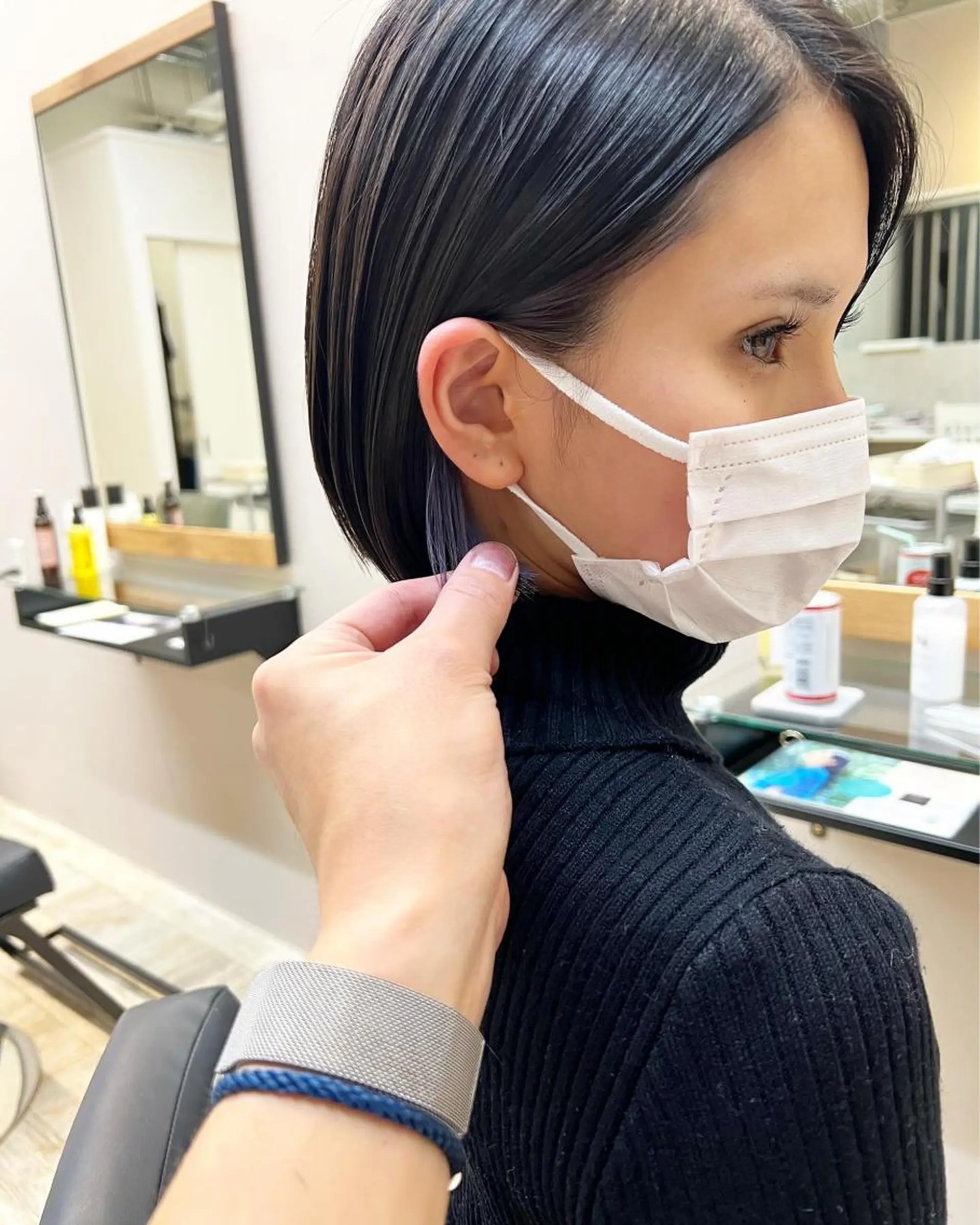 ショート カラー インナーカラー テトネ タカシのヘアスタイル