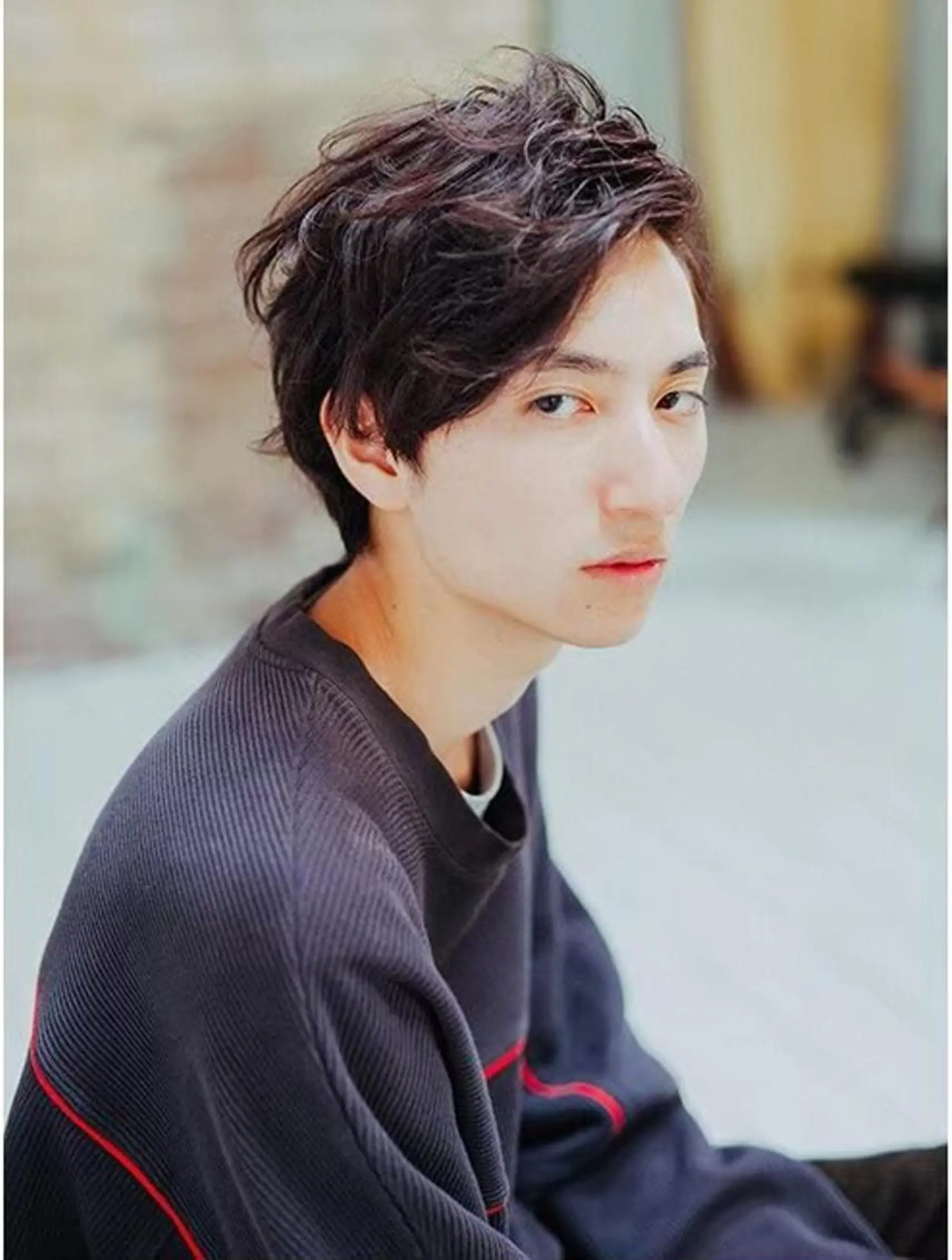 メンズ amble luxe 伊畑優希のヘアスタイル