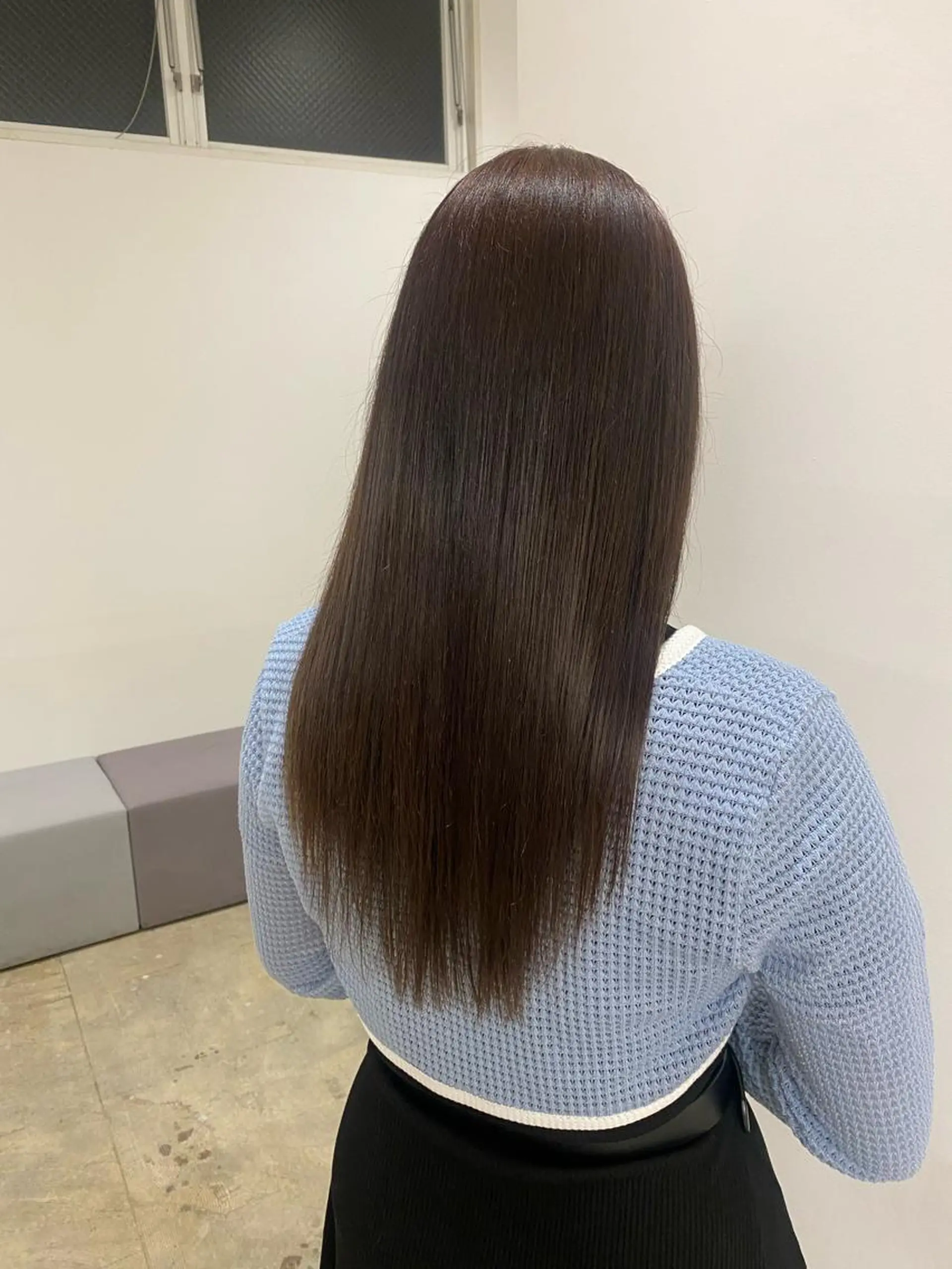 セミロング 藤野 凪沙のヘアスタイル