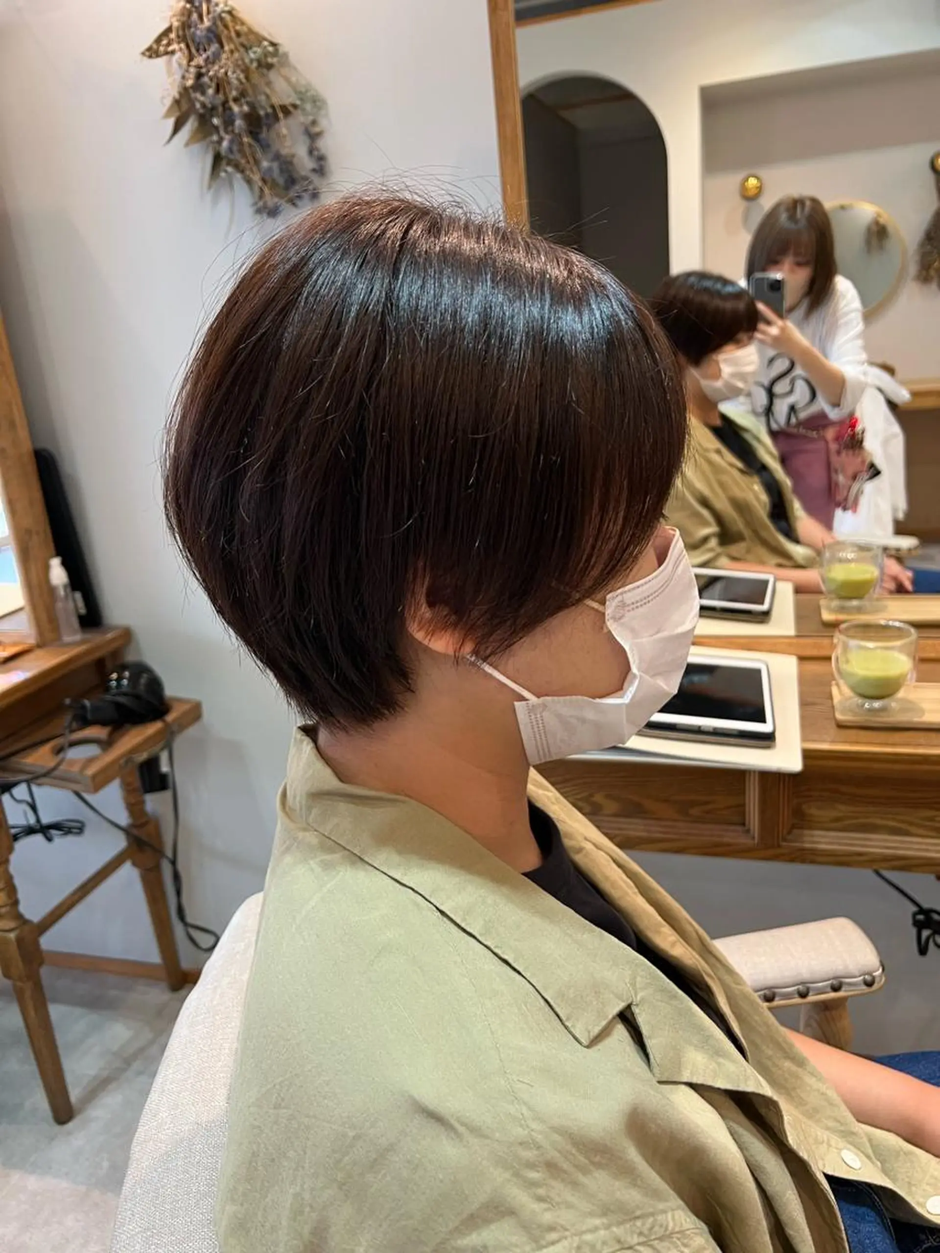 ショート ぱつボブ/ ショート/YUKIのヘアスタイル