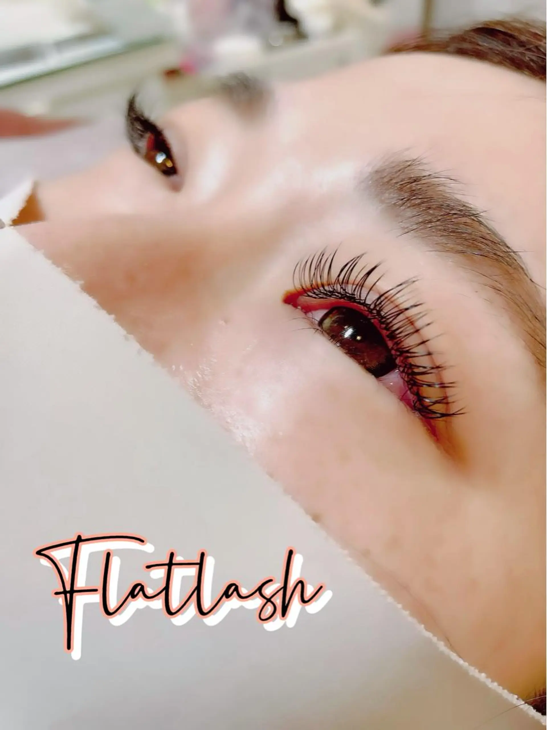 マツエク・マツパ フラットラッシュ アイリスト araiのマツエク・マツパデザイン