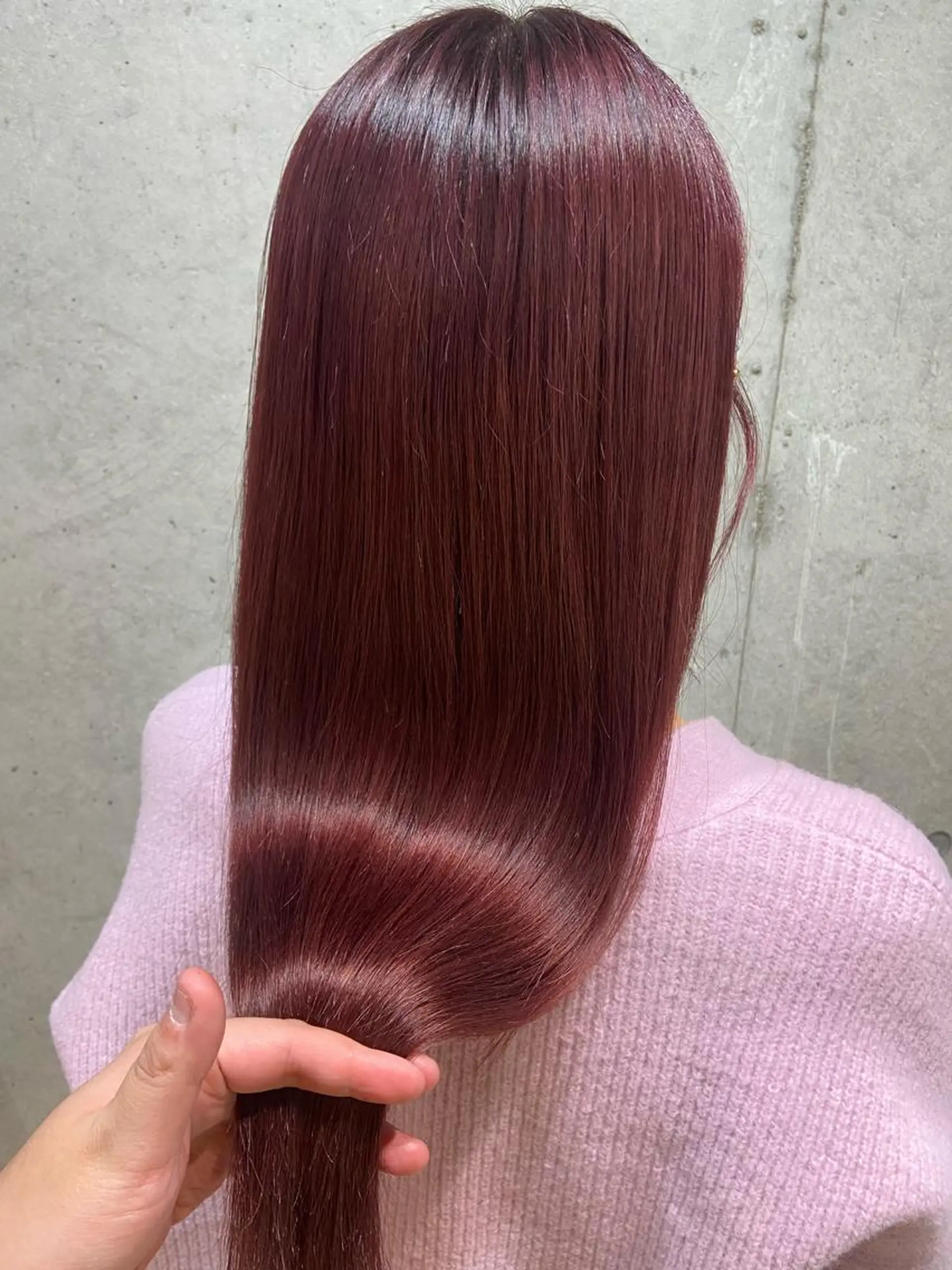 ロング カラー ヘアカラー トリートメント 🧸プルエクステ❤︎ ネイルKAO🧸のヘアスタイル