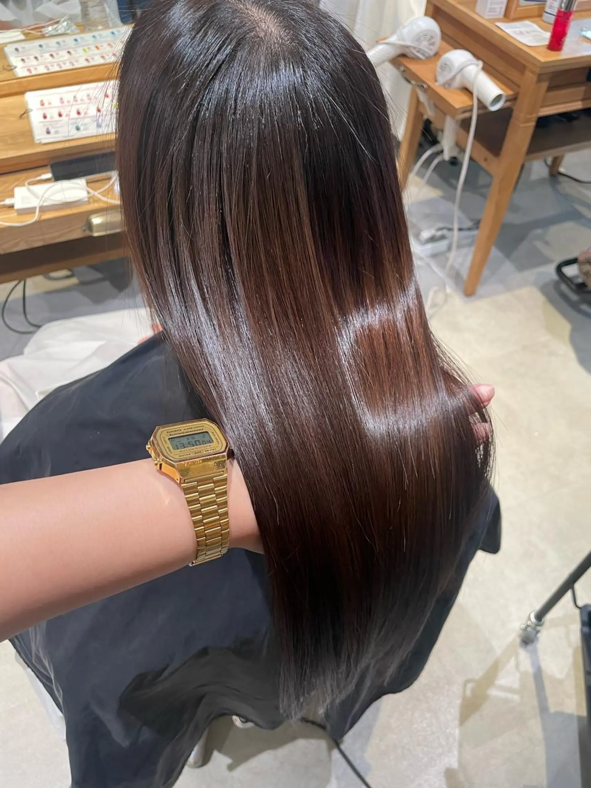 ロング パーマ 似合わせカット/ aoiのヘアスタイル