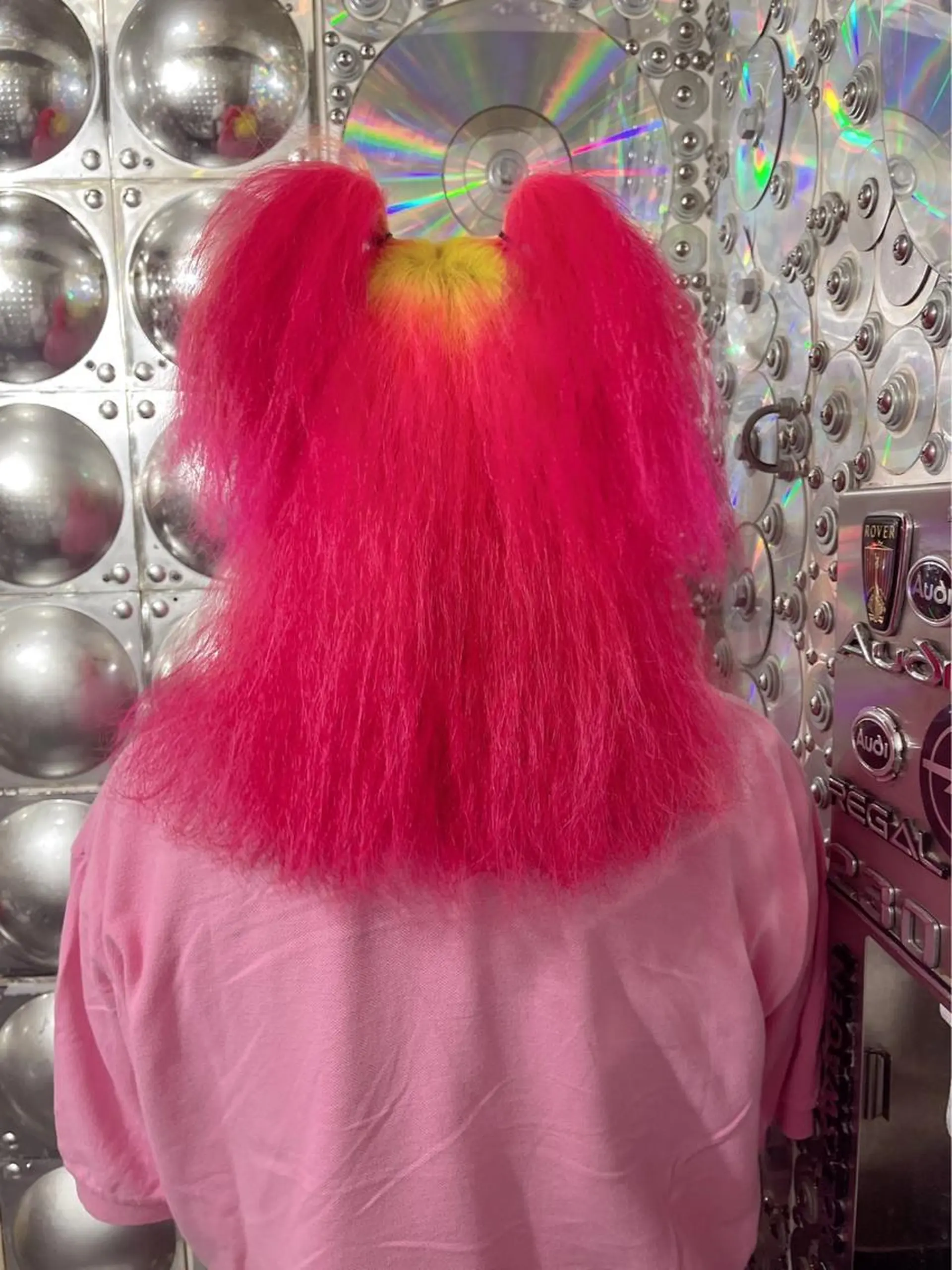 ミディアム カラー ピンクカラー イエローカラー Hair Salon ADNESS所属・KOYA ｺﾔのヘアスタイル