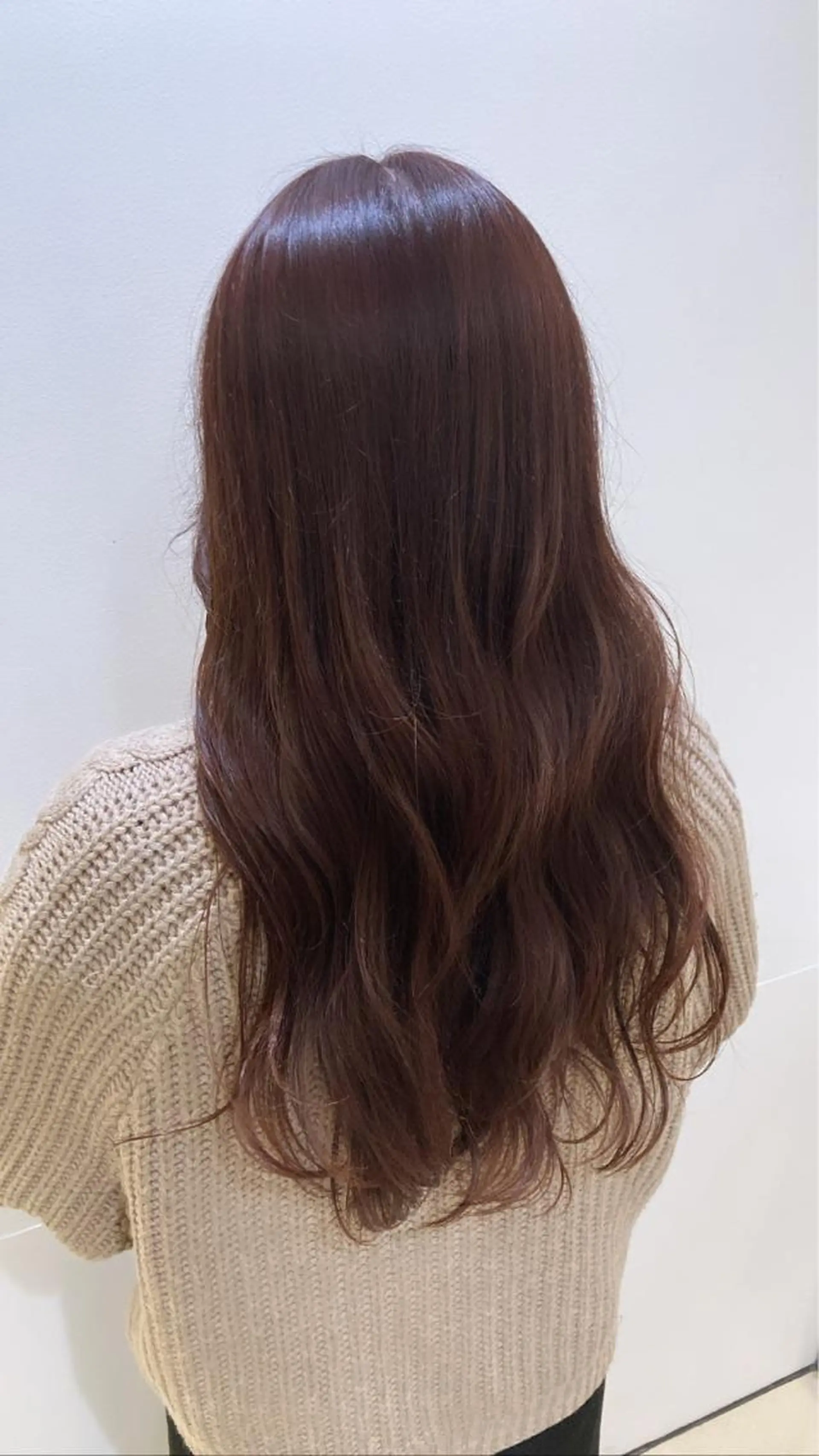 ロング カラー ブラウンカラー イルミナカラー ピンクカラー ピンクブラウン ヘアカラー 柔らか透明感カラー/ 内田圭祐のヘアスタイル