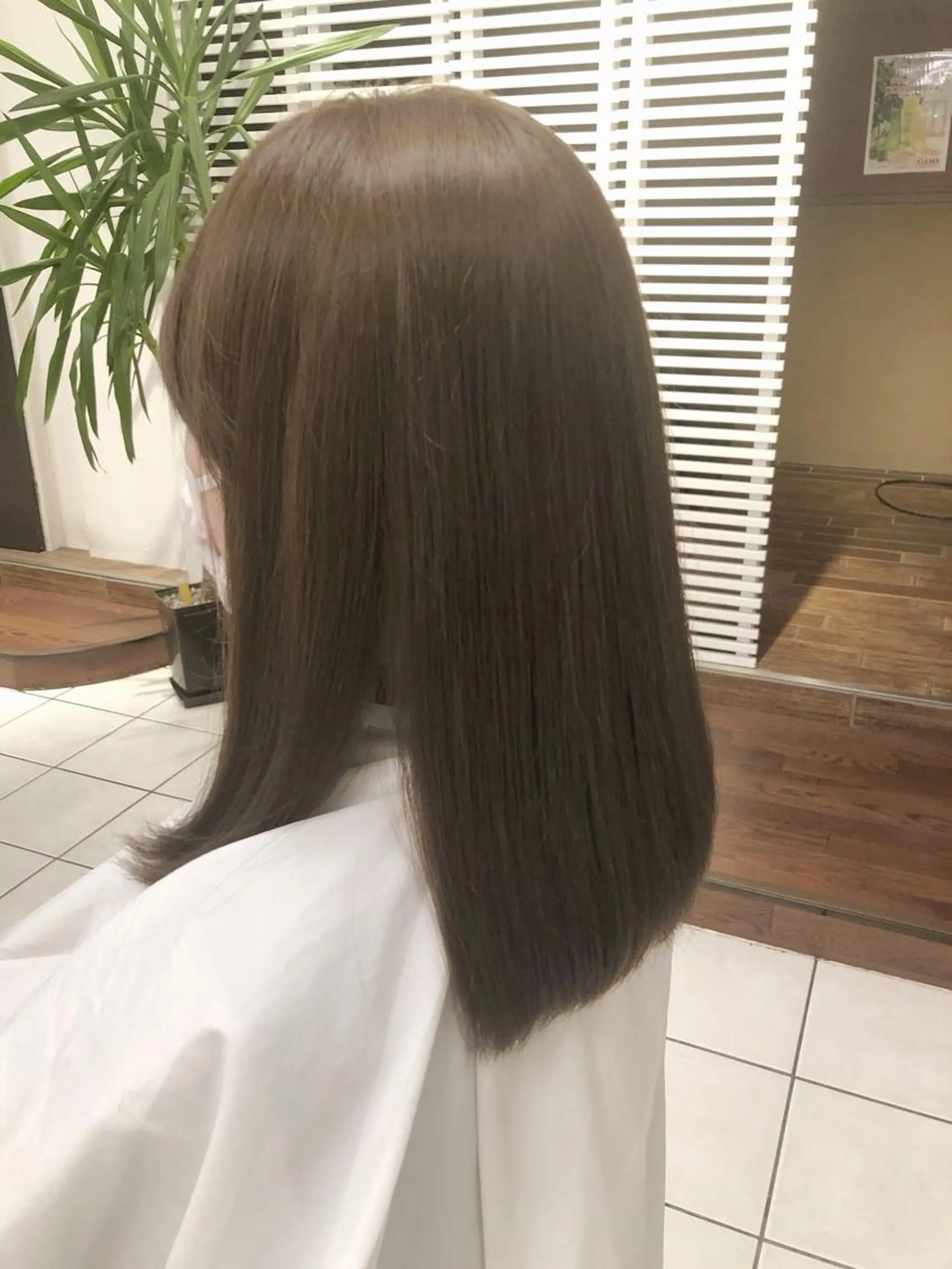 ミディアム パーマ 縮毛矯正 トリートメント ストレートパーマ force hair所属・🫧富田 苑実🫧のヘアスタイル