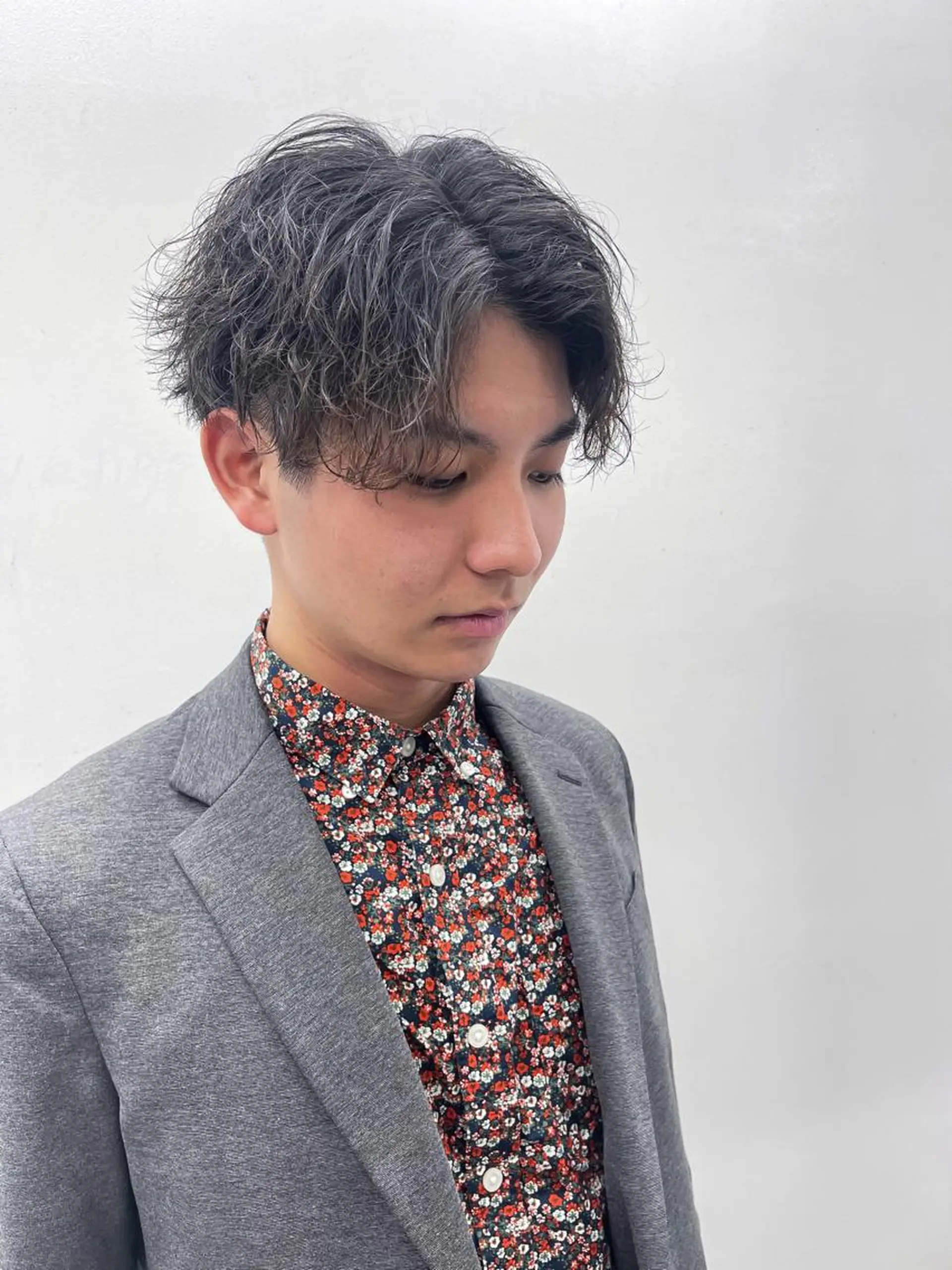 パーマ メンズ メンズパーマ スパイラルパーマ カット パーマ 森本裕/オーナー/ スパイラルパーマのヘアスタイル