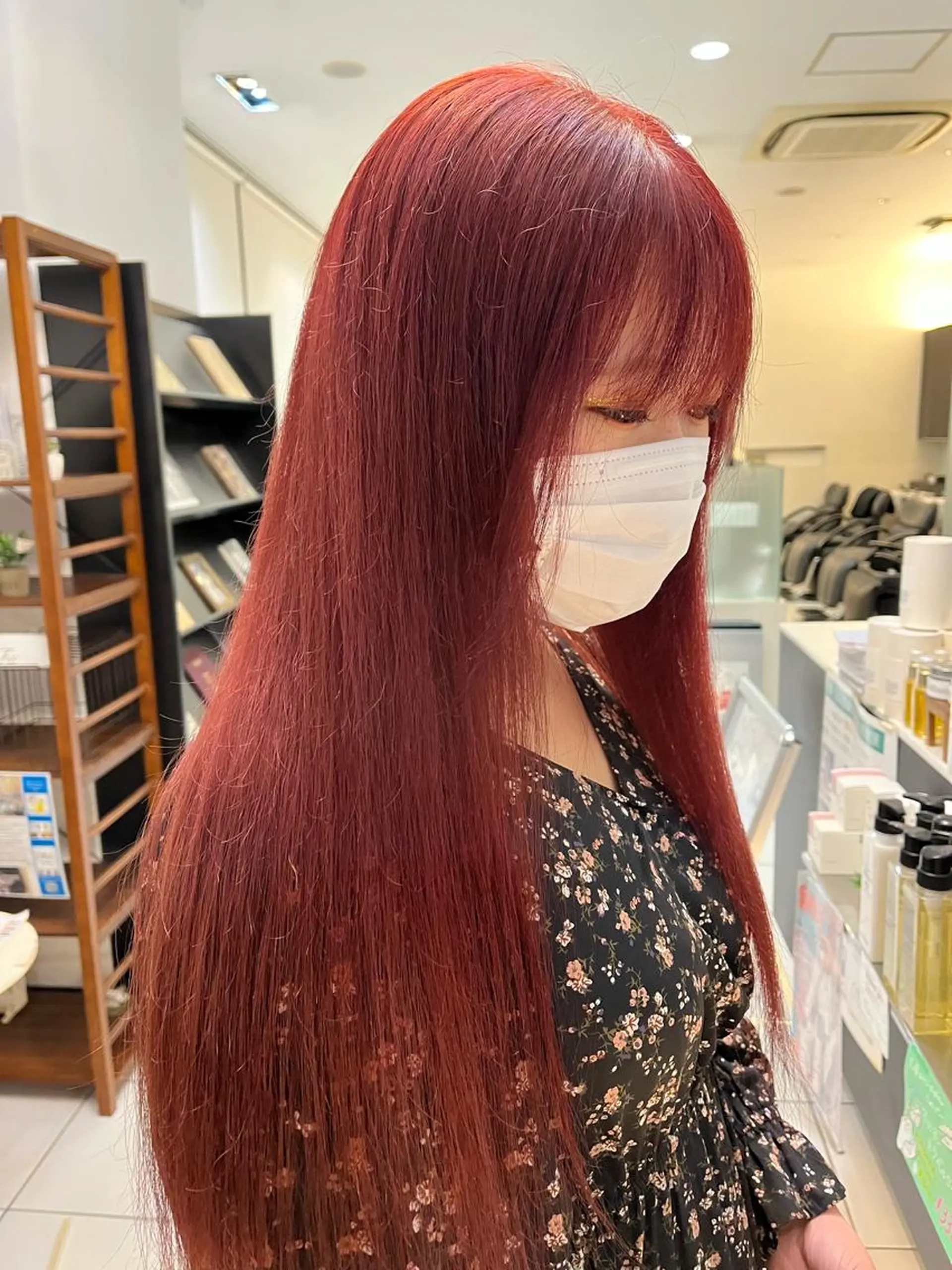 ロング カラー ヘアアレンジ channel所属・Natsumi ❤︎のヘアスタイル