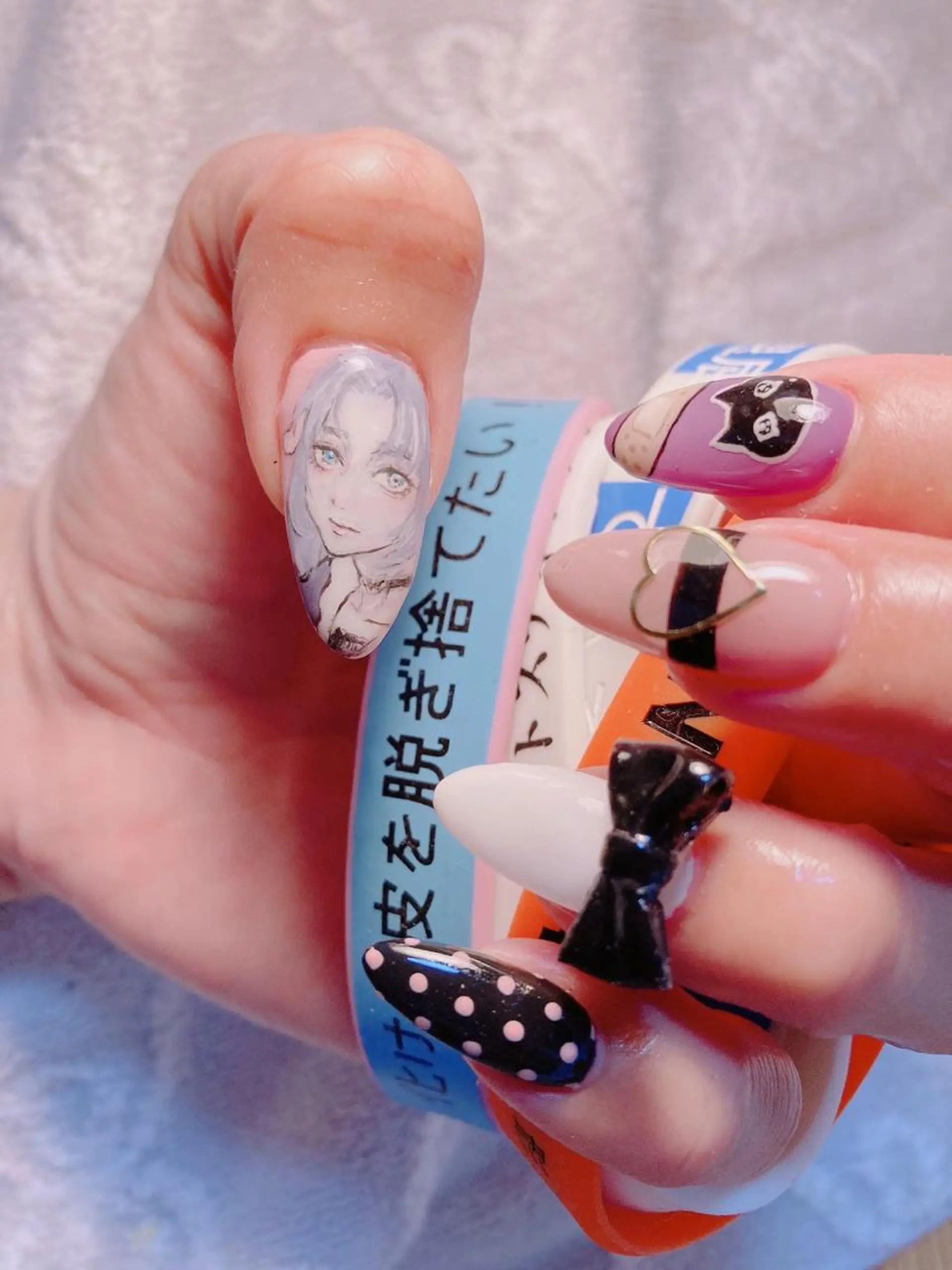 ネイル Spiky とうげ ふうかのネイルデザイン