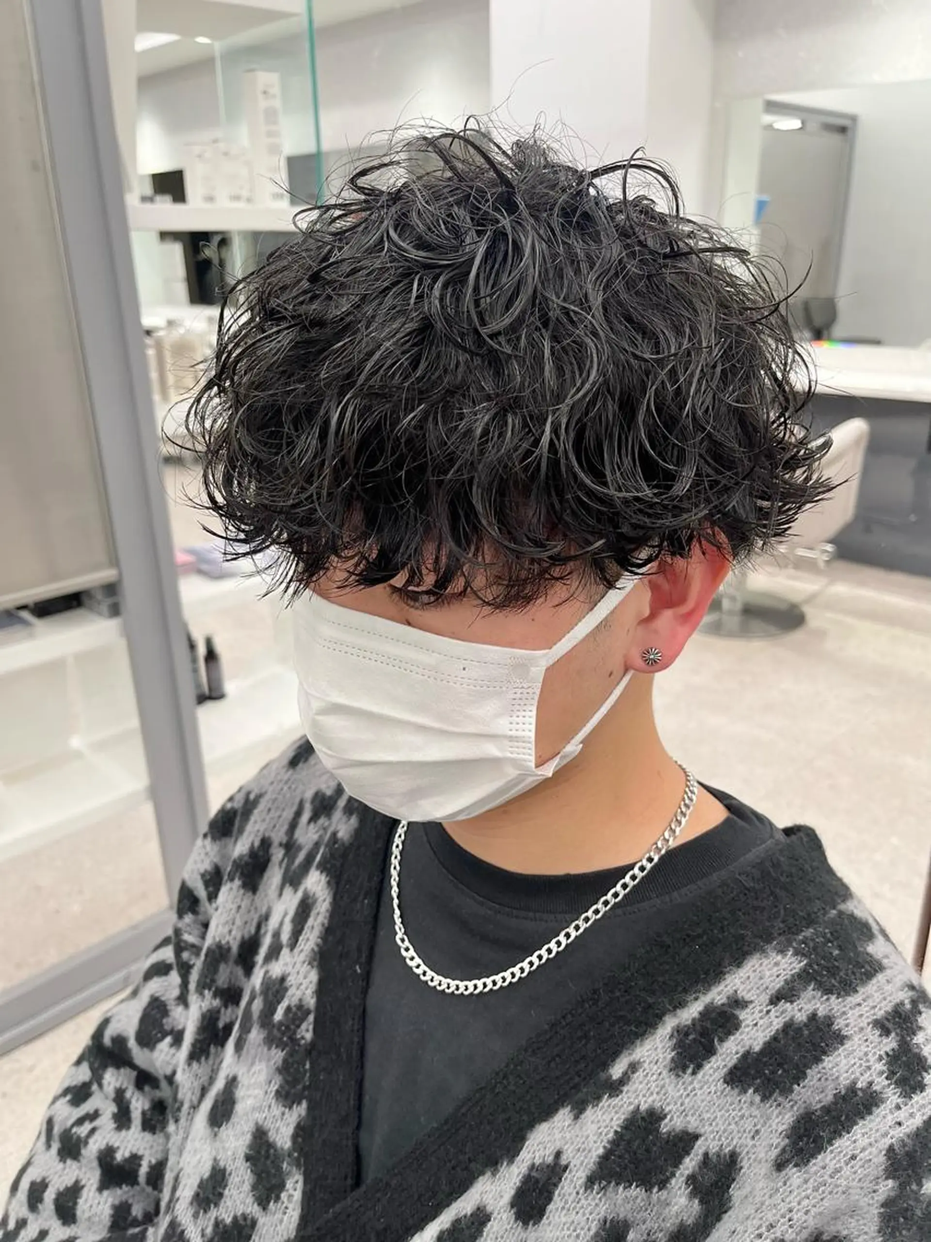 パーマ メンズ カット パーマ 🍐シャドウパーマ メンズ特化/守岡🍐のヘアスタイル