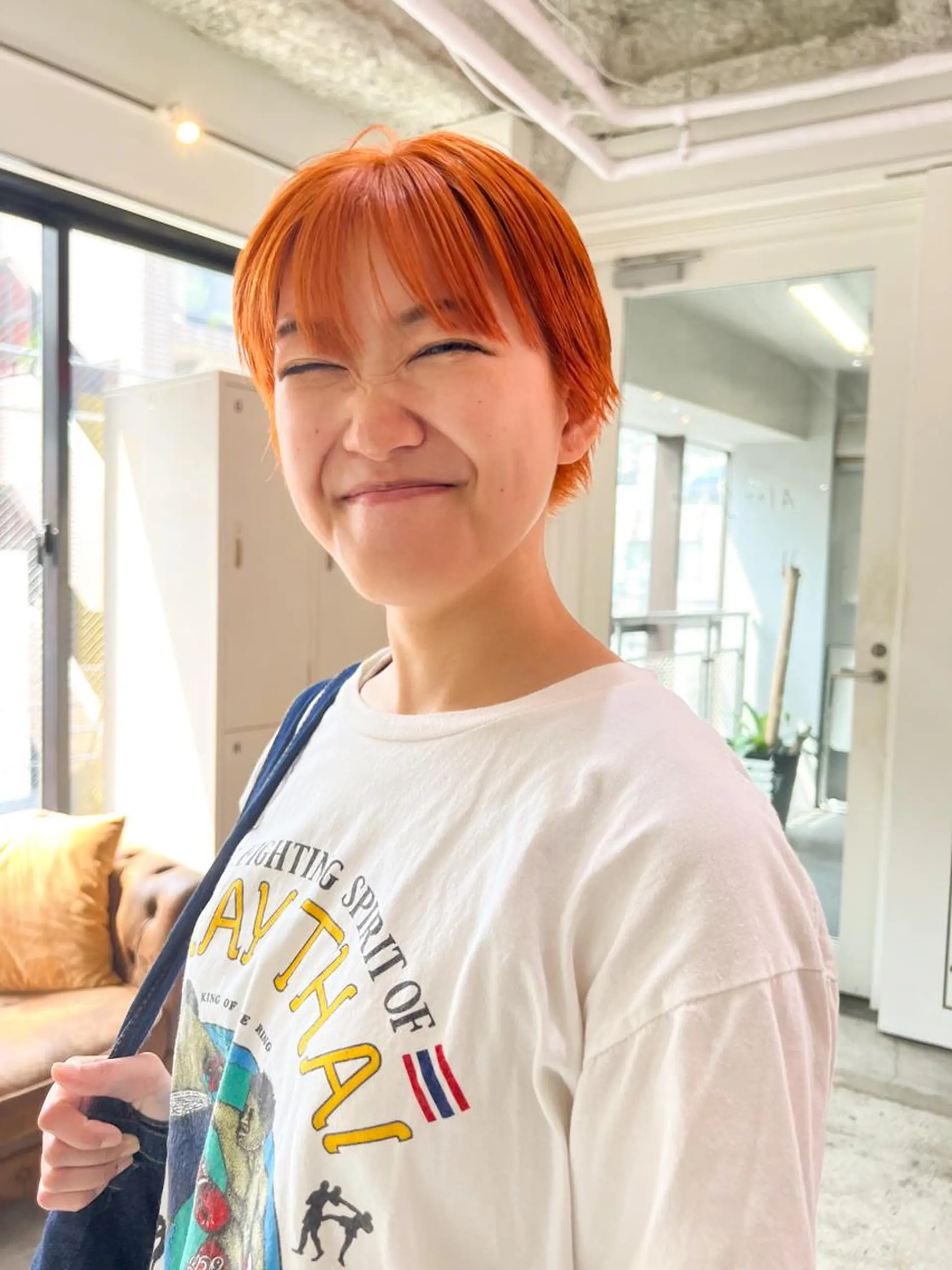 ショート カラー カット ヘアカラー トリートメント トレンドボブ /ミリヤのヘアスタイル