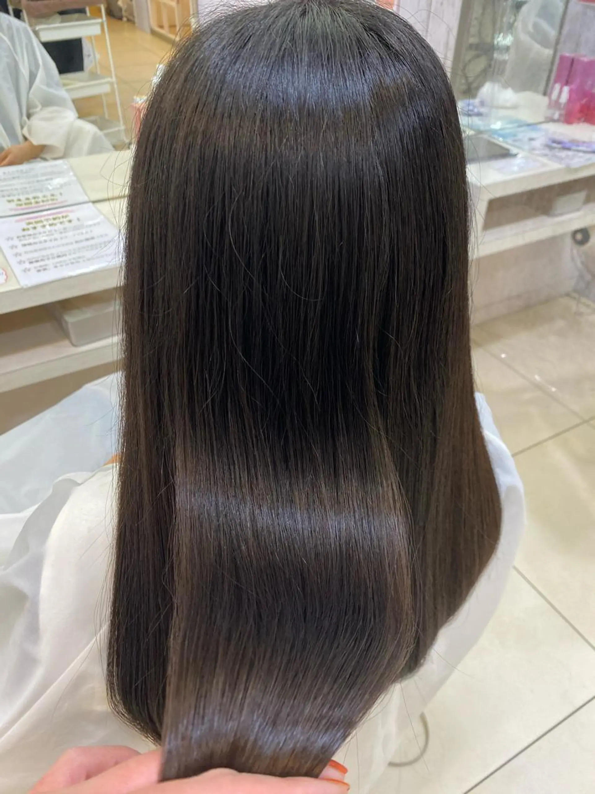 ロング カット 縮毛矯正 💎髪質改善特化/ 町田莉彩💎のヘアスタイル