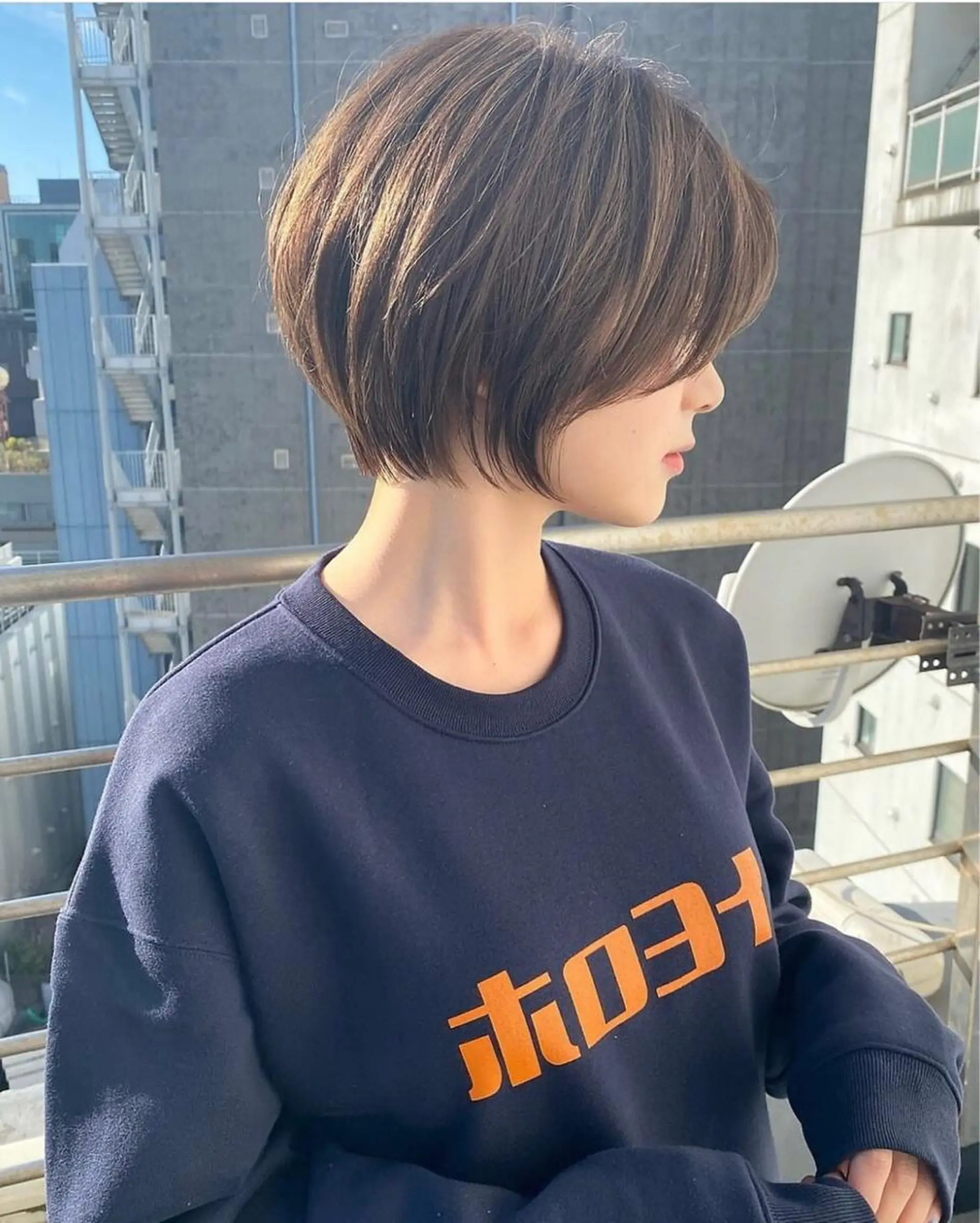 ショート 似合わせショート🌿 ボブ🫧 乾辺真悠子のヘアスタイル