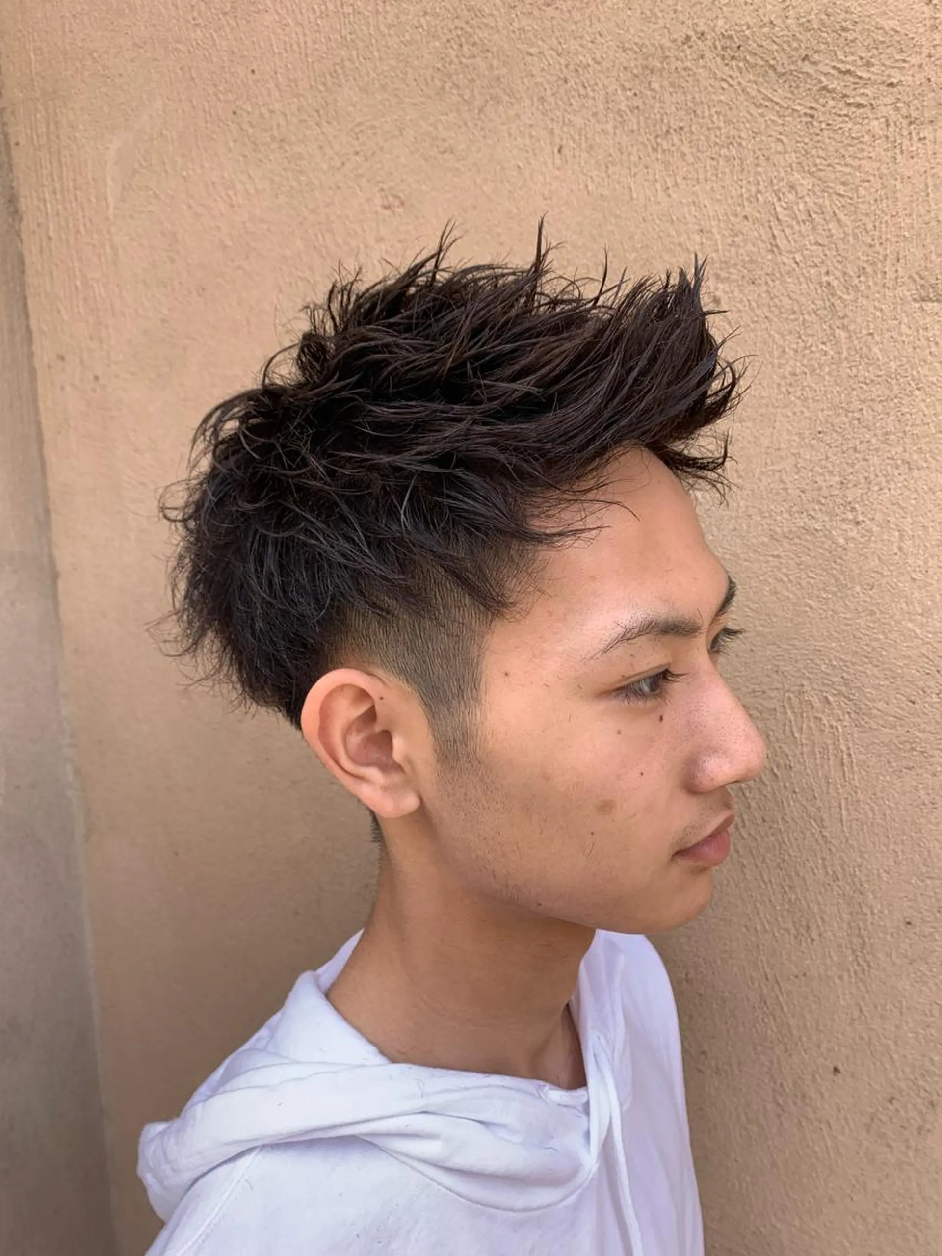 ショート メンズ カット 西新/siohair 2nd/石尾刻矢のヘアスタイル