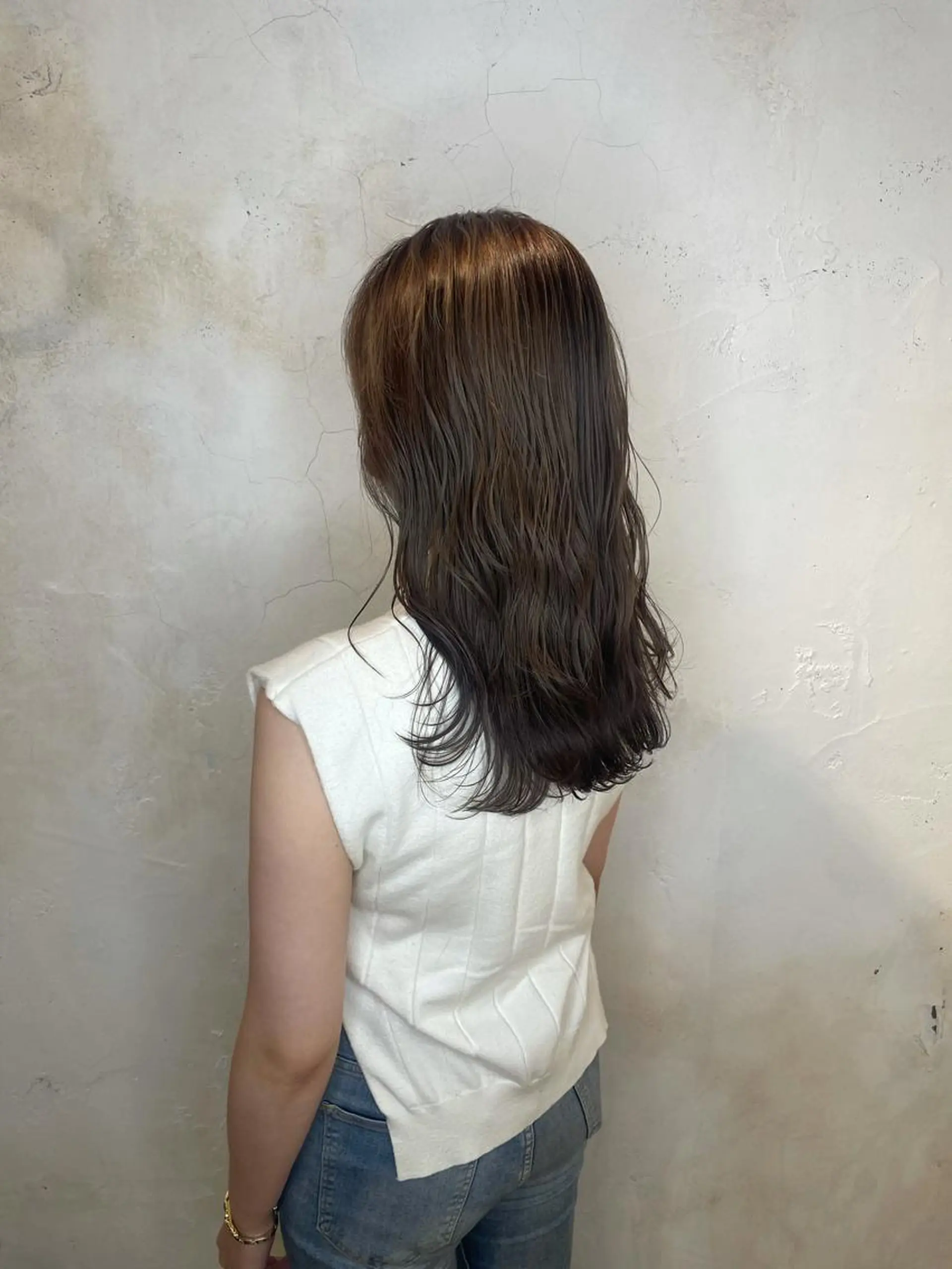 ロング カラー 髪質改善/縮毛矯正 砂原一博のヘアスタイル