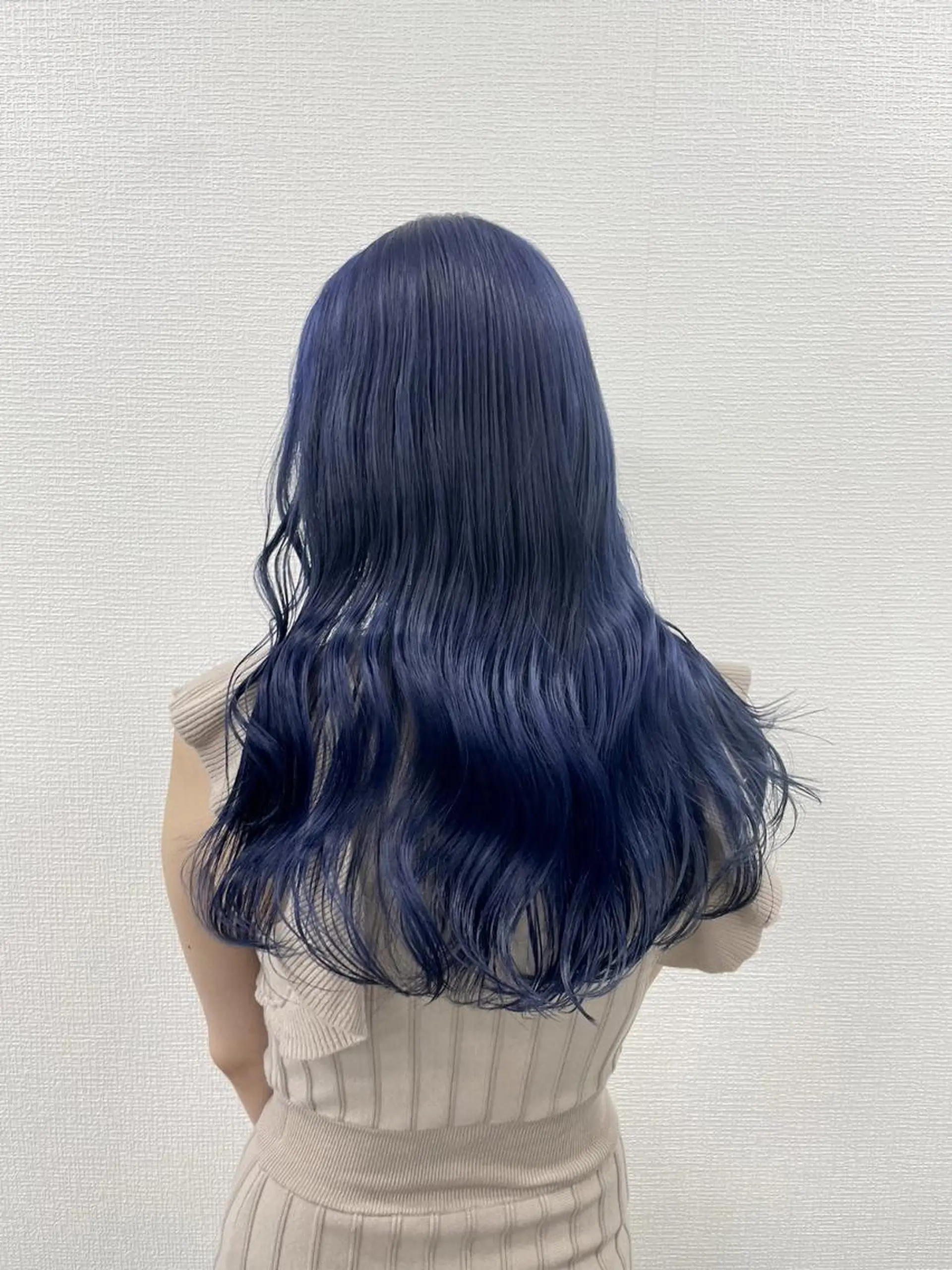 カラー ロング ヘアカラー 💙ハイトーン韓国風 色白ヘア💙manaのヘアスタイル