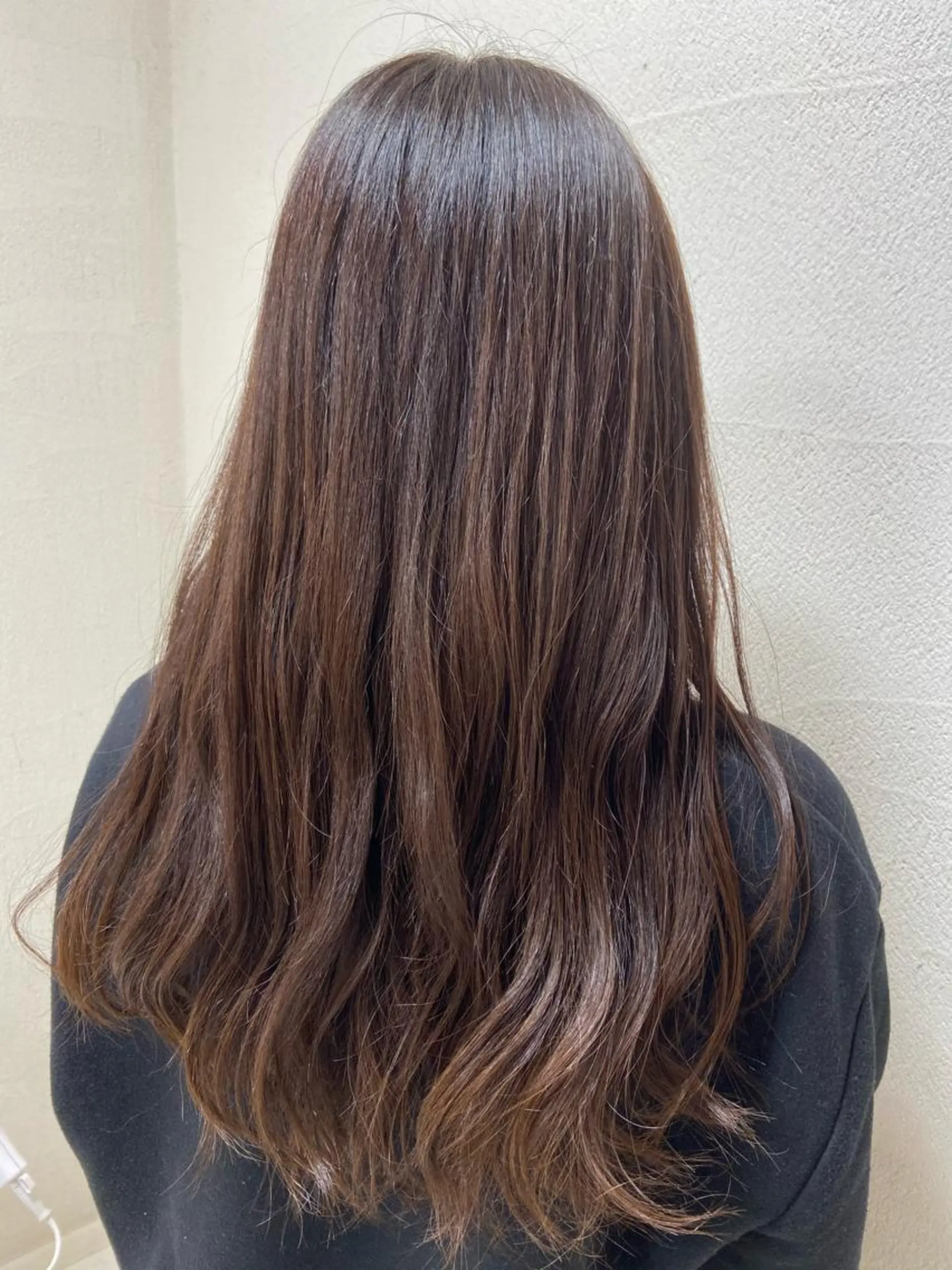 ロング カラー 菊地 美憂のヘアスタイル