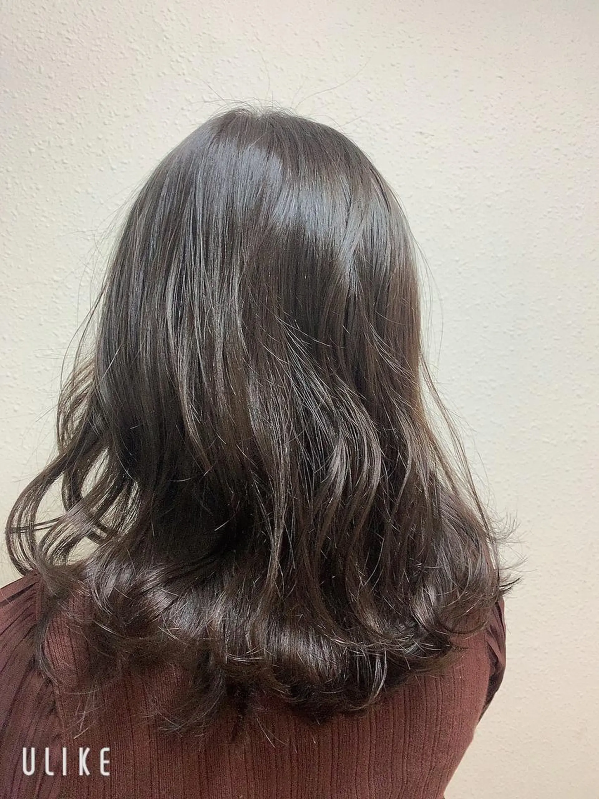 セミロング エンドウ　ミノリ🤎 /半個室/レイヤーのヘアスタイル