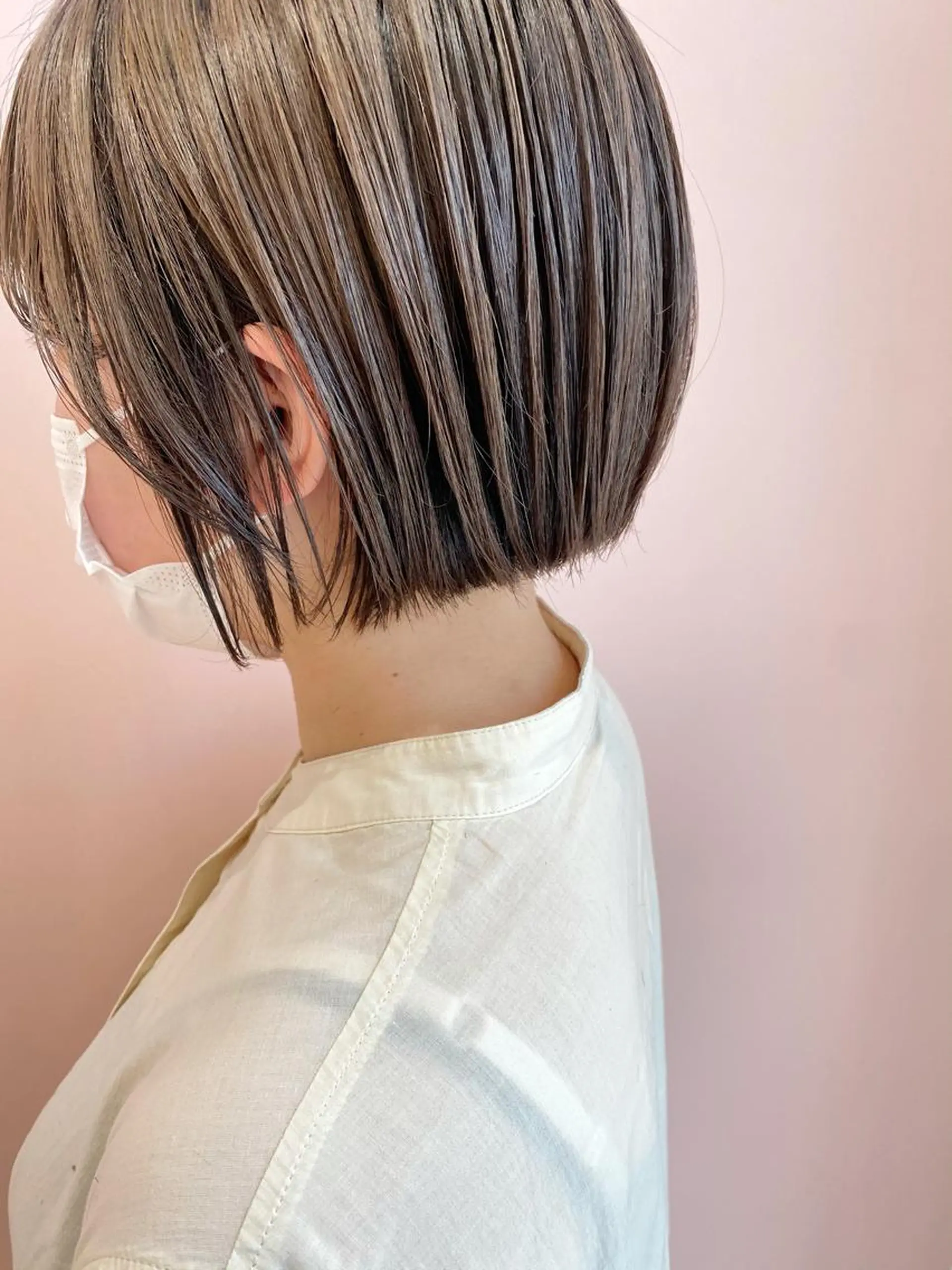 ショート カット ハラダ リョウセイのヘアスタイル