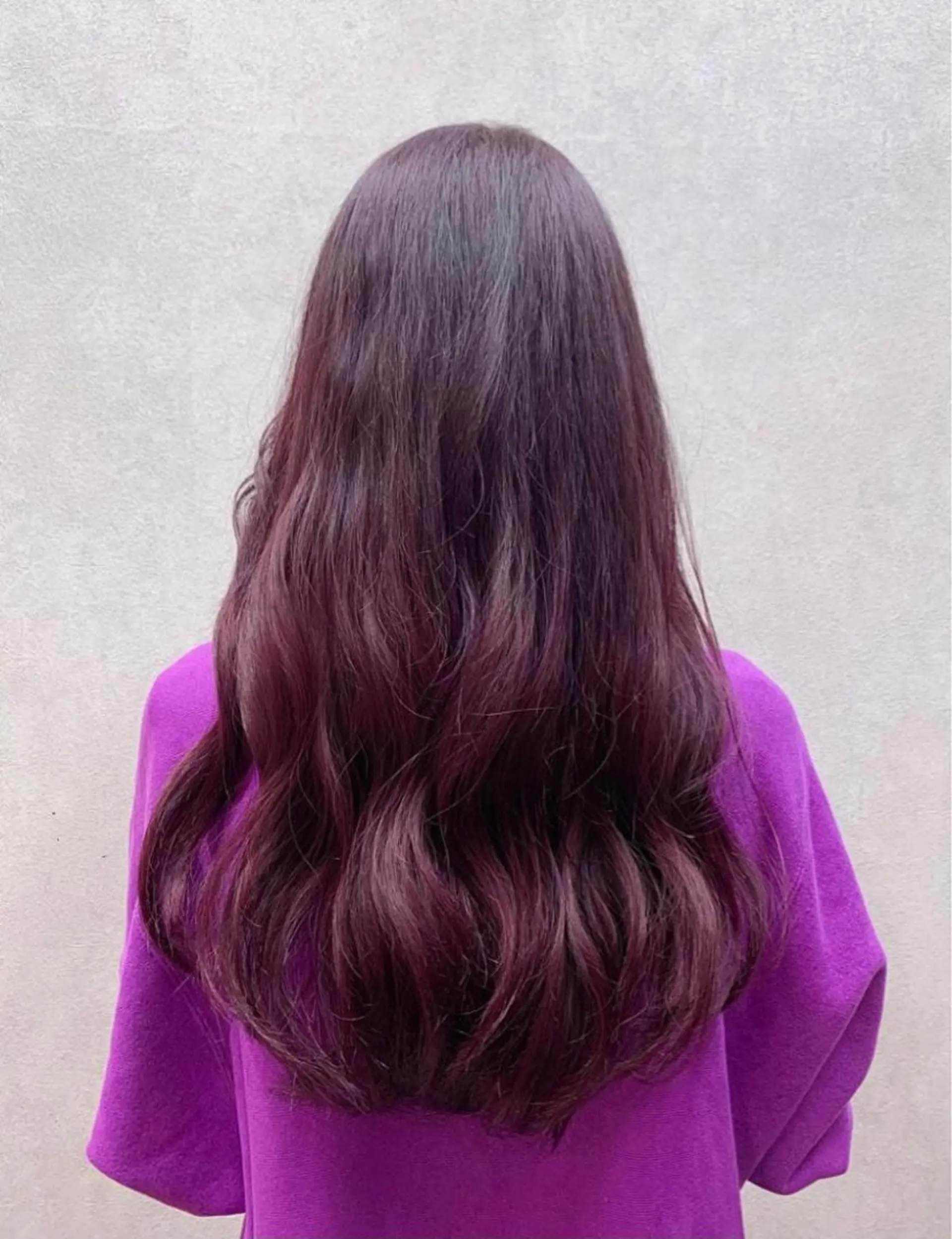 ロング カラー 似合わせカット/ 艶カラー/いらみなのヘアスタイル