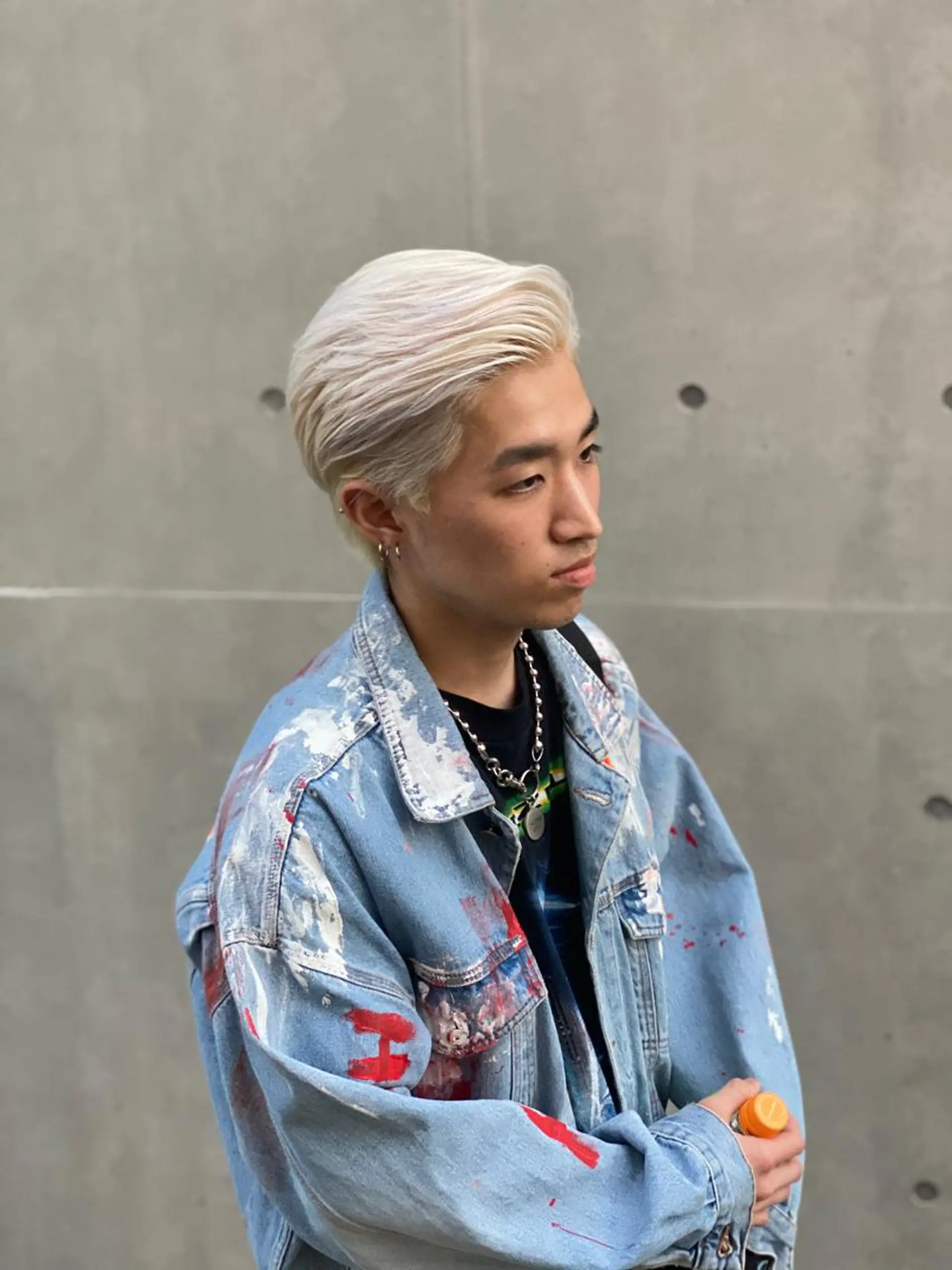 ショート ヘアカラー 中元 淳のヘアスタイル