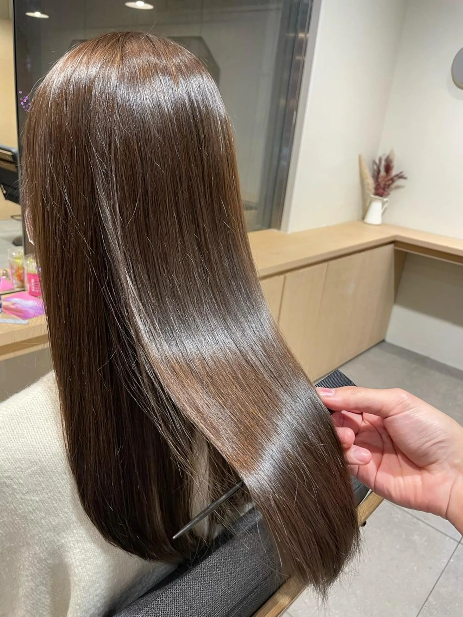 ロング etora 渋谷所属・髪質改善🇰🇷艶髪 韓国ヘア　池内 祐樹のヘアスタイル