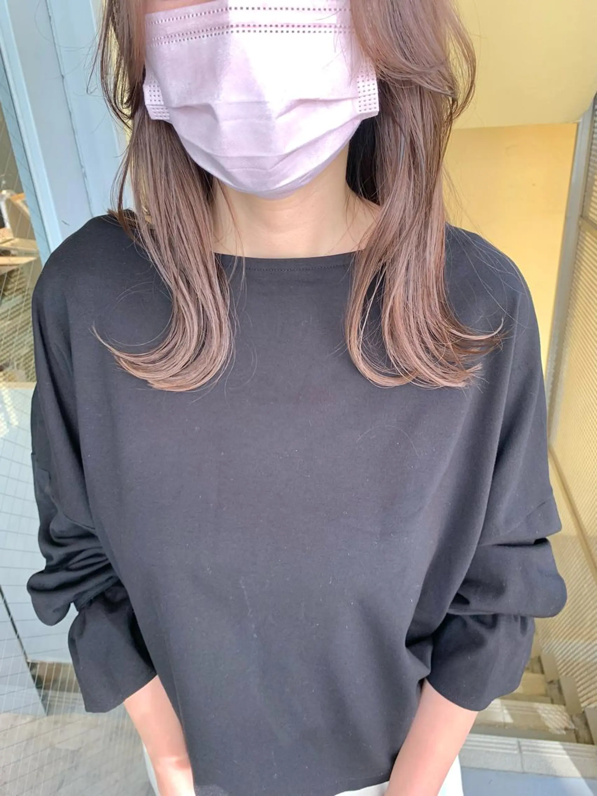 セミロング カラー 髪質改善period.所属・いしかわまい🎀 髪質改善特価サロンのヘアスタイル