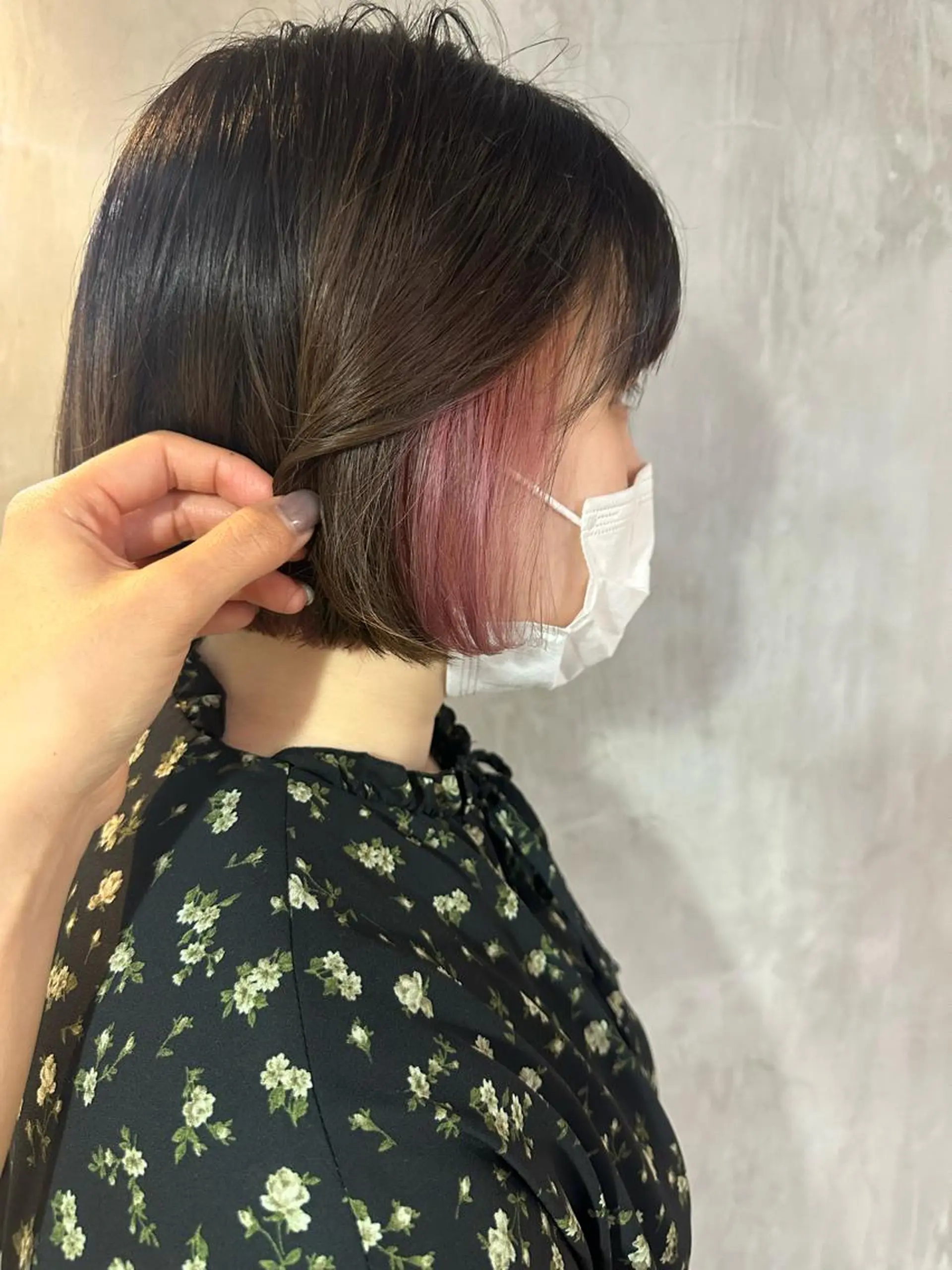 ショート カラー インナーカラー stylist/蛯谷 珠里のヘアスタイル