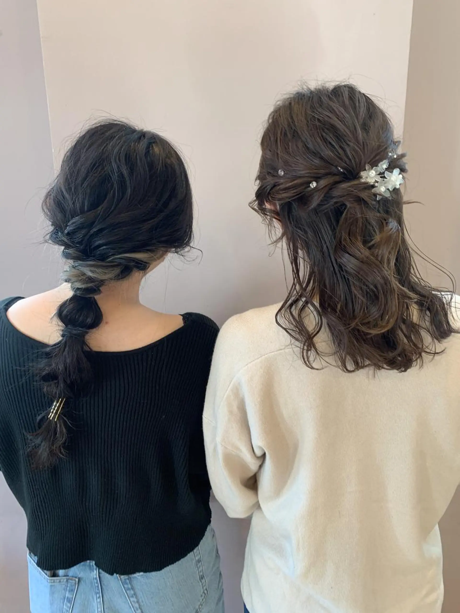 ミディアム カラー ヘアアレンジ 結婚式・ブライダル ヘアセット 顔周りカット/アレン ジ/カラー小野寺紗良のヘアスタイル