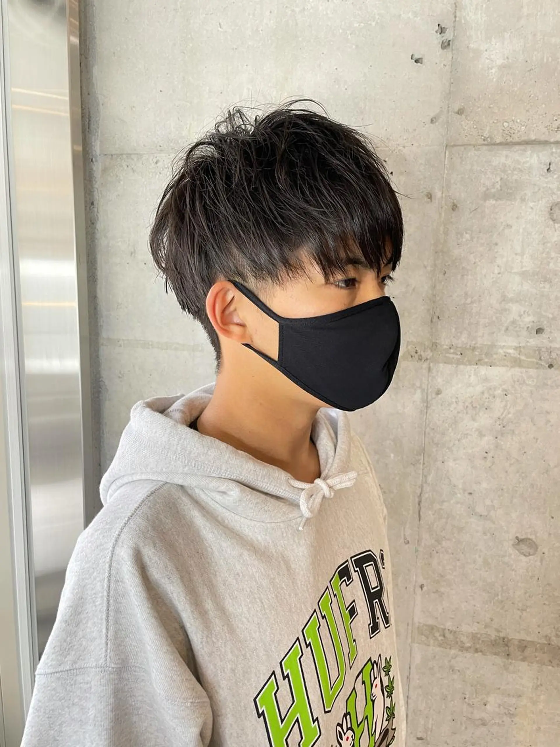 メンズ マッシュ カット ヘアセット フリーランスシェアサロンルレイル所属・心斎橋/メンズ /ルレイル/地形真希のヘアスタイル