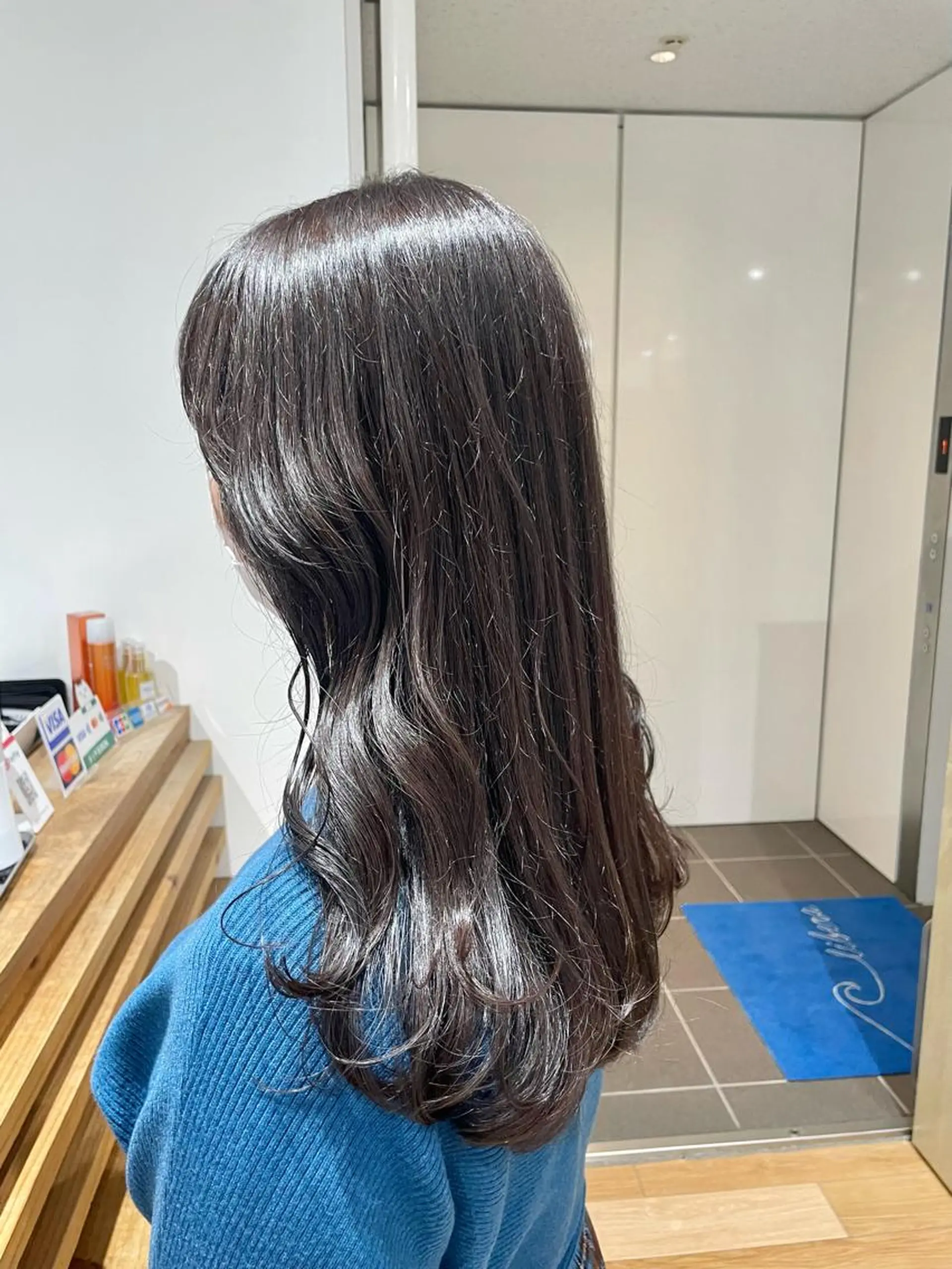 ロング カラー カット トリートメント 💫小顔カット TAROのヘアスタイル