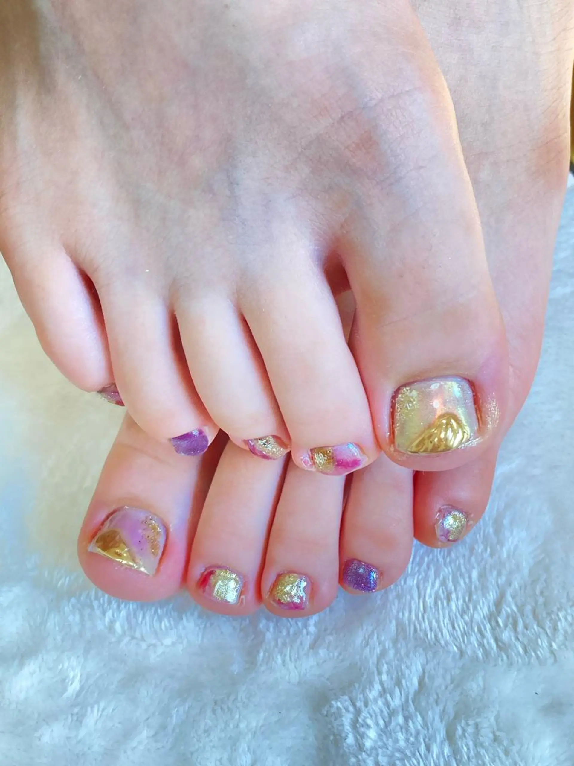 ネイル ニュアンスネイル フットネイル chama所属・大和田 美貴のネイルデザイン