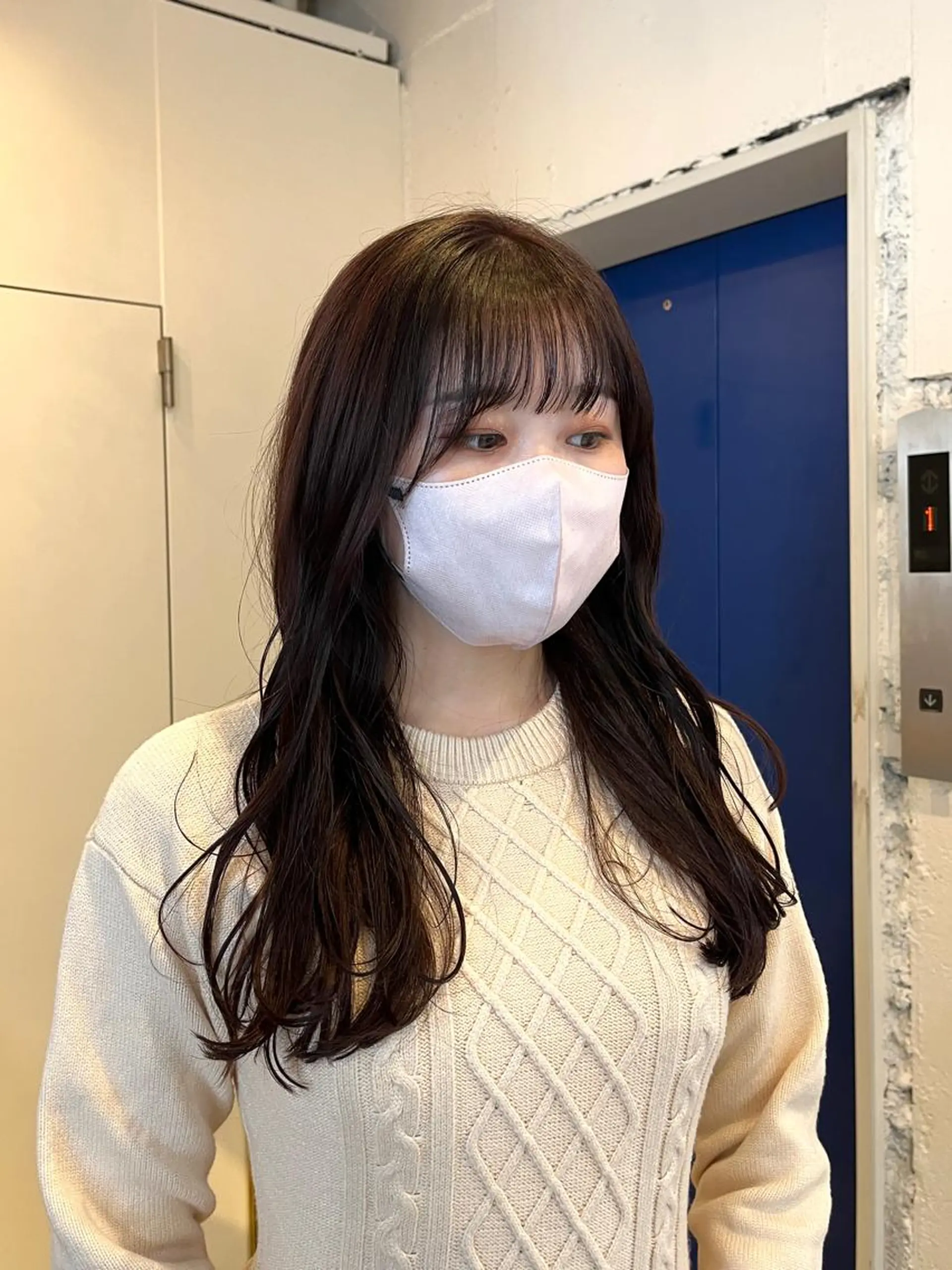 ロング カラー カット ヘアカラー トリートメント RYOMA/ 似合わせ🎧🤍のヘアスタイル