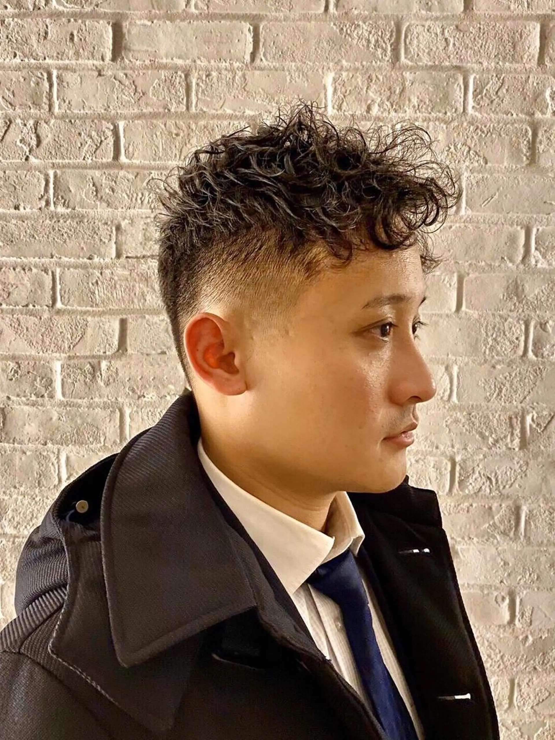 ショート パーマ メンズ LAVIE NEW STANDARD BARBER 両国店所属・LAVIE barberのヘアスタイル